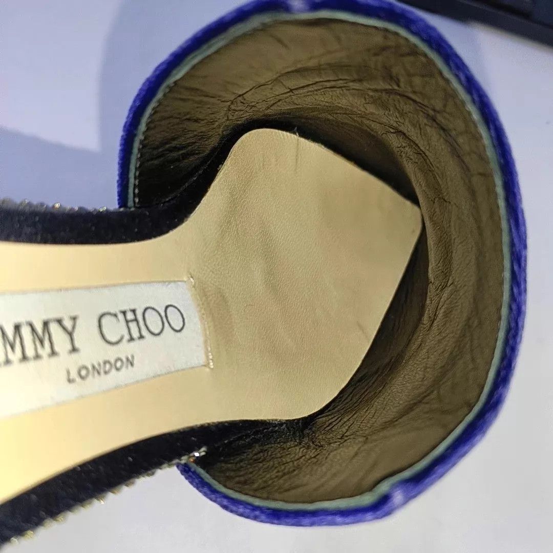 Jimmy Choo Authentic Jimmy Choo Diamante Slides Size 37 Size US 6.5 / IT 36.5 - 3 Thumbnail