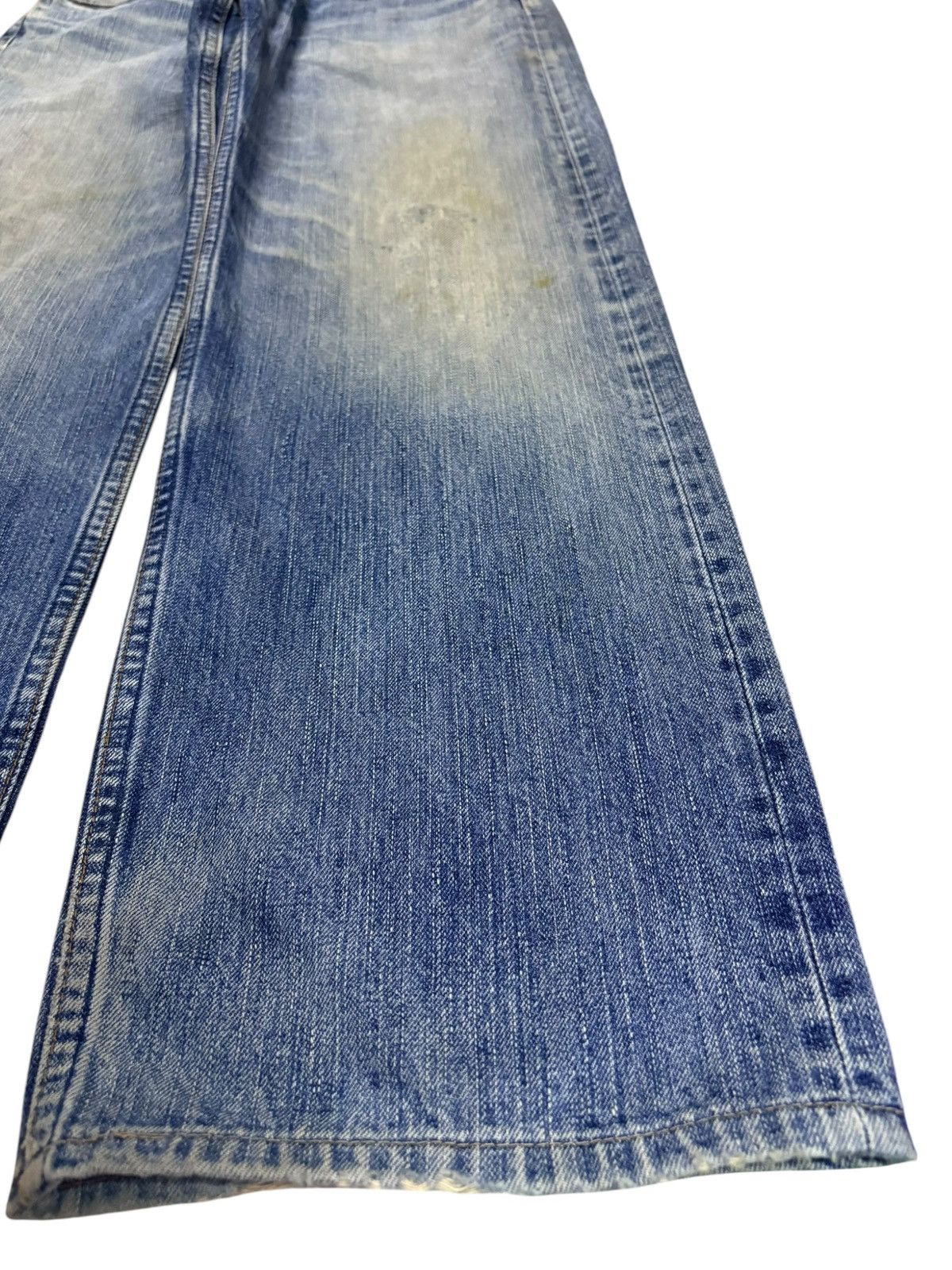 Levi's Vintage 90s Levis 504 Mud Wash Distressed Baggy Jeans Size US 30 / EU 46 - 7 Thumbnail