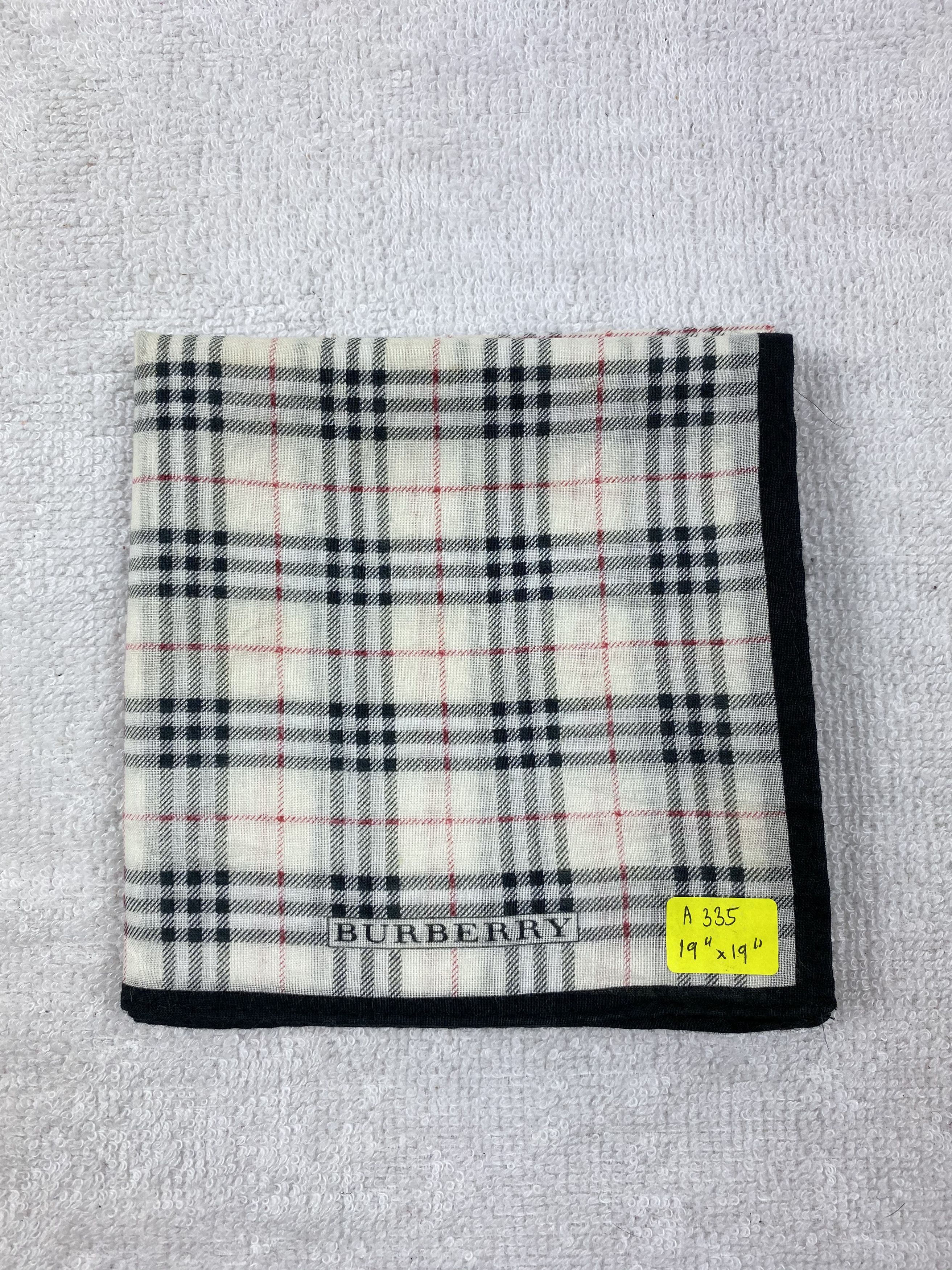 Burberry Burberry Handkerchief / Bandana / Neckerchief Size ONE SIZE - 6 Thumbnail