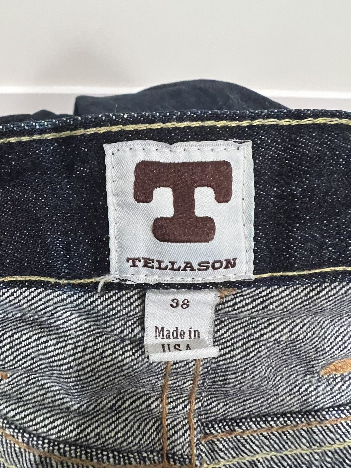 Tellason John Graham Mellor Slim Straight Jeans | Grailed