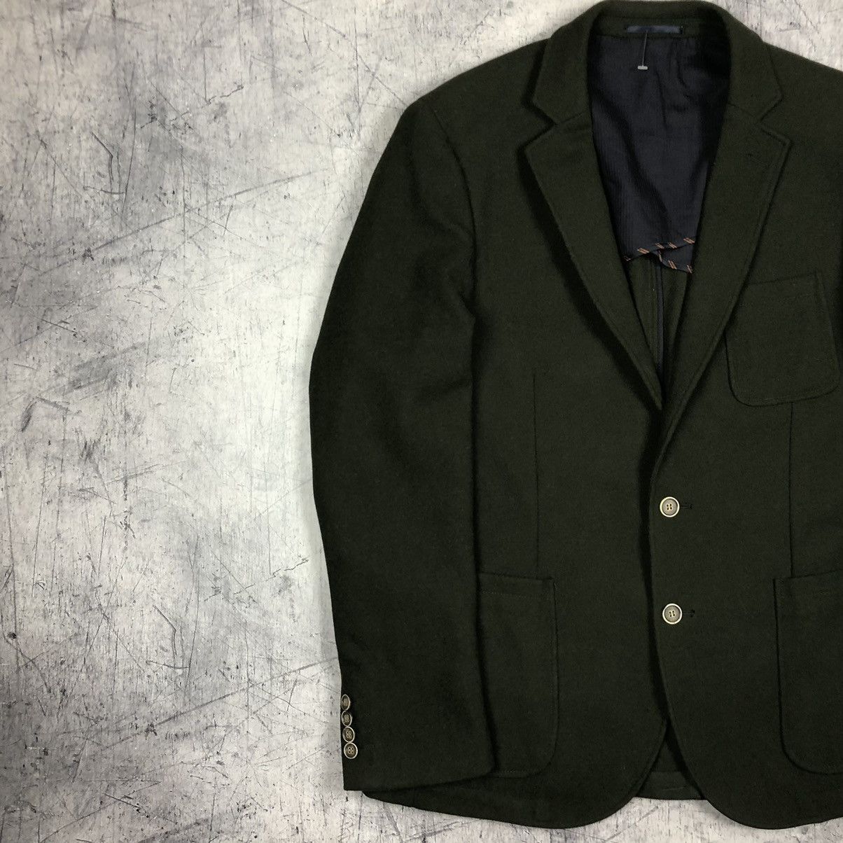 Designer Vintage NN.07 No Nationality Johan Wool Polyester Blazer y2k Size 42R - 10 Thumbnail