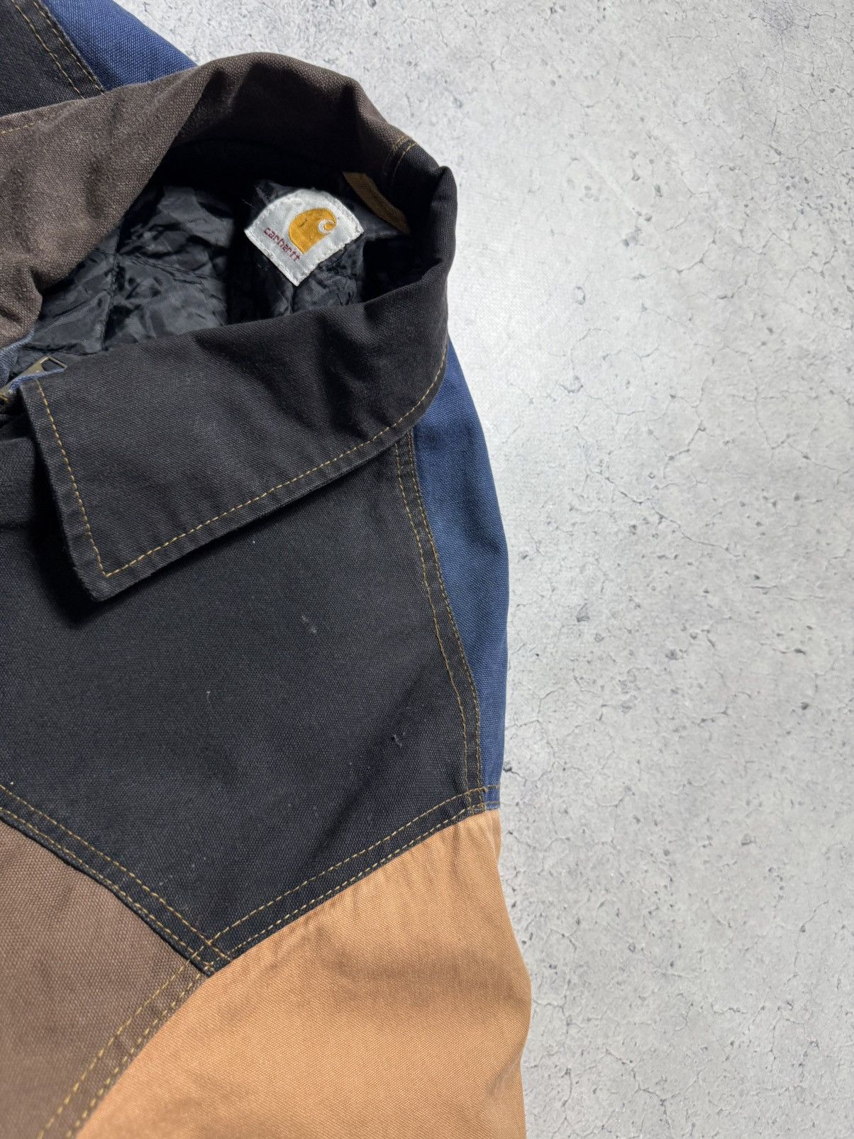 Carhartt Carhartt Denim Detroit Bomber Jacket Vintage 90’s Size US XL / EU 56 / 4 - 9 Thumbnail