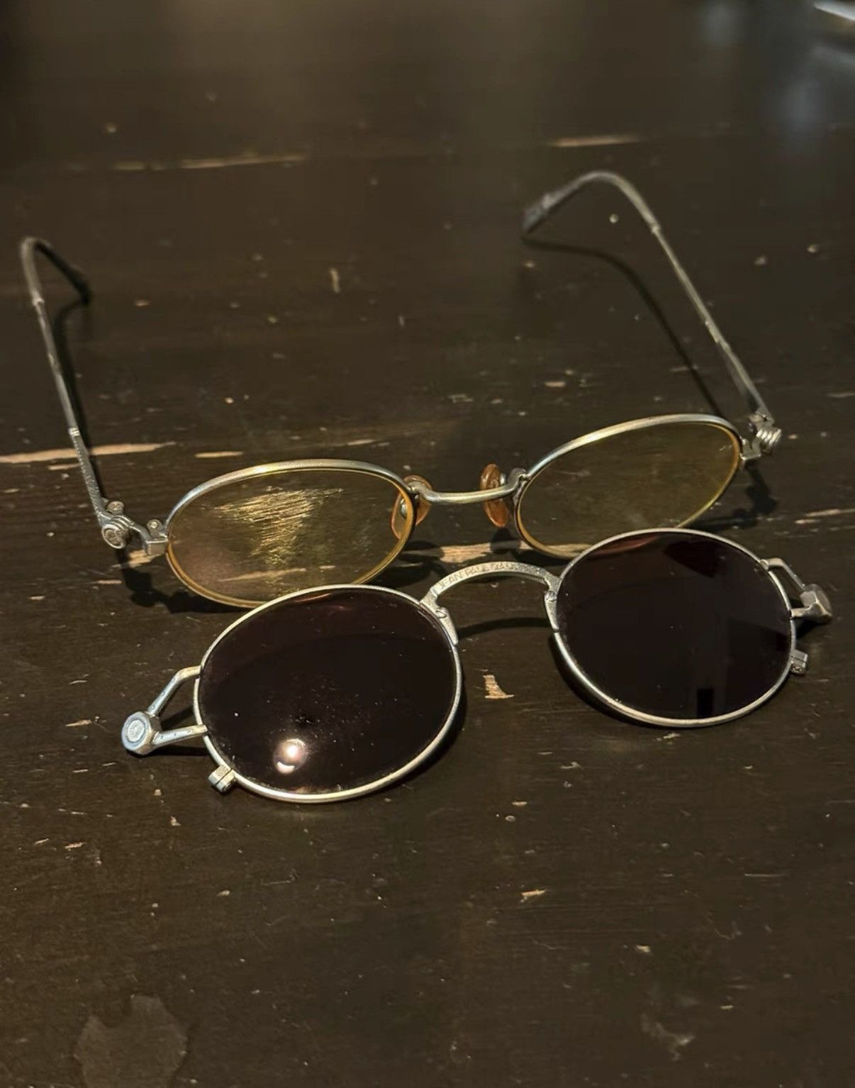 Jean Paul Gaultier Jean Paul Gaultier Magnetic detachable Sunglasses K24 Size ONE SIZE - 3 Thumbnail