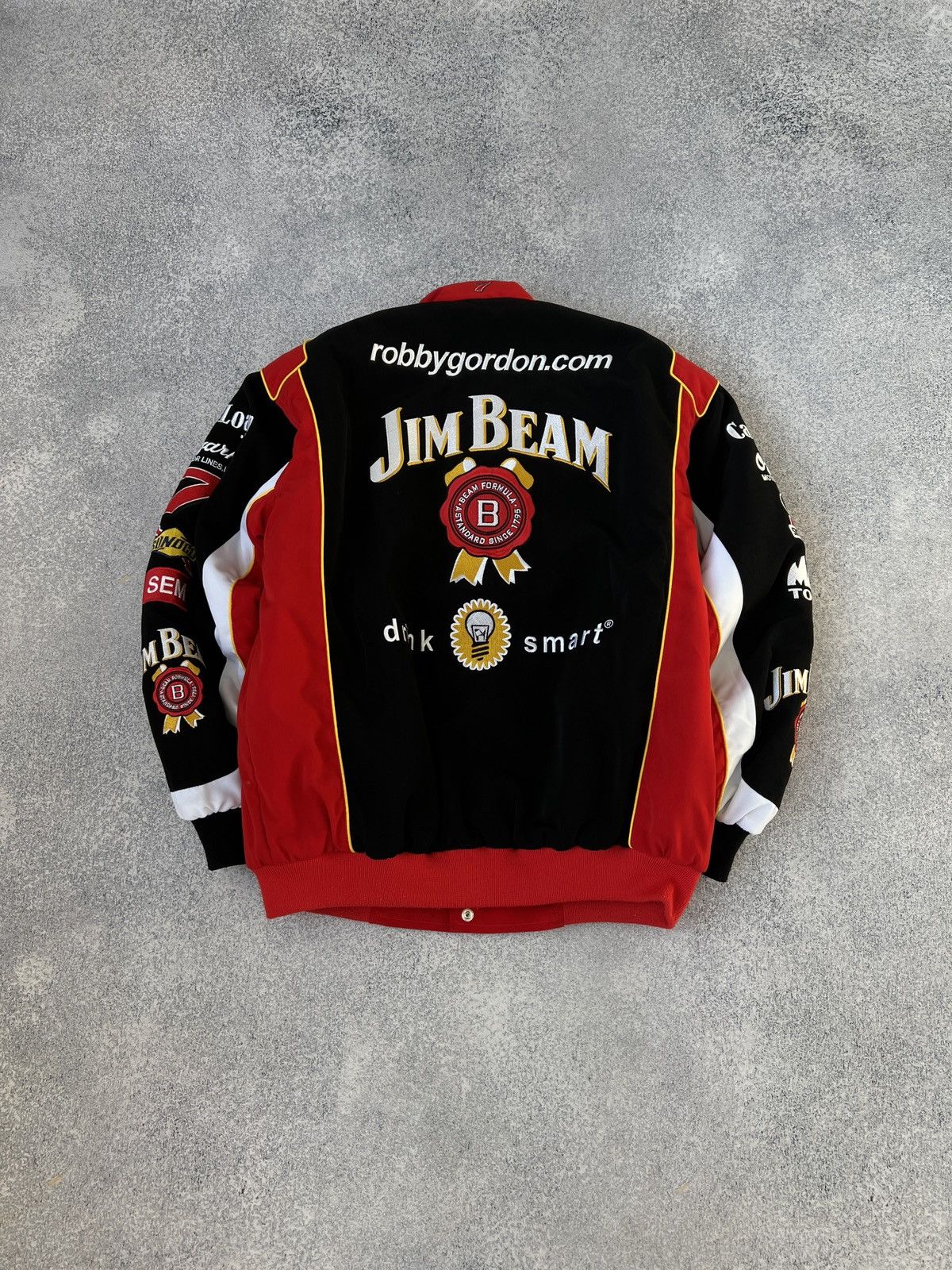 Designer × Vintage Vintage Jim Beam Nascar Jacket Size US L / EU 52-54 / 3 - 9 Thumbnail