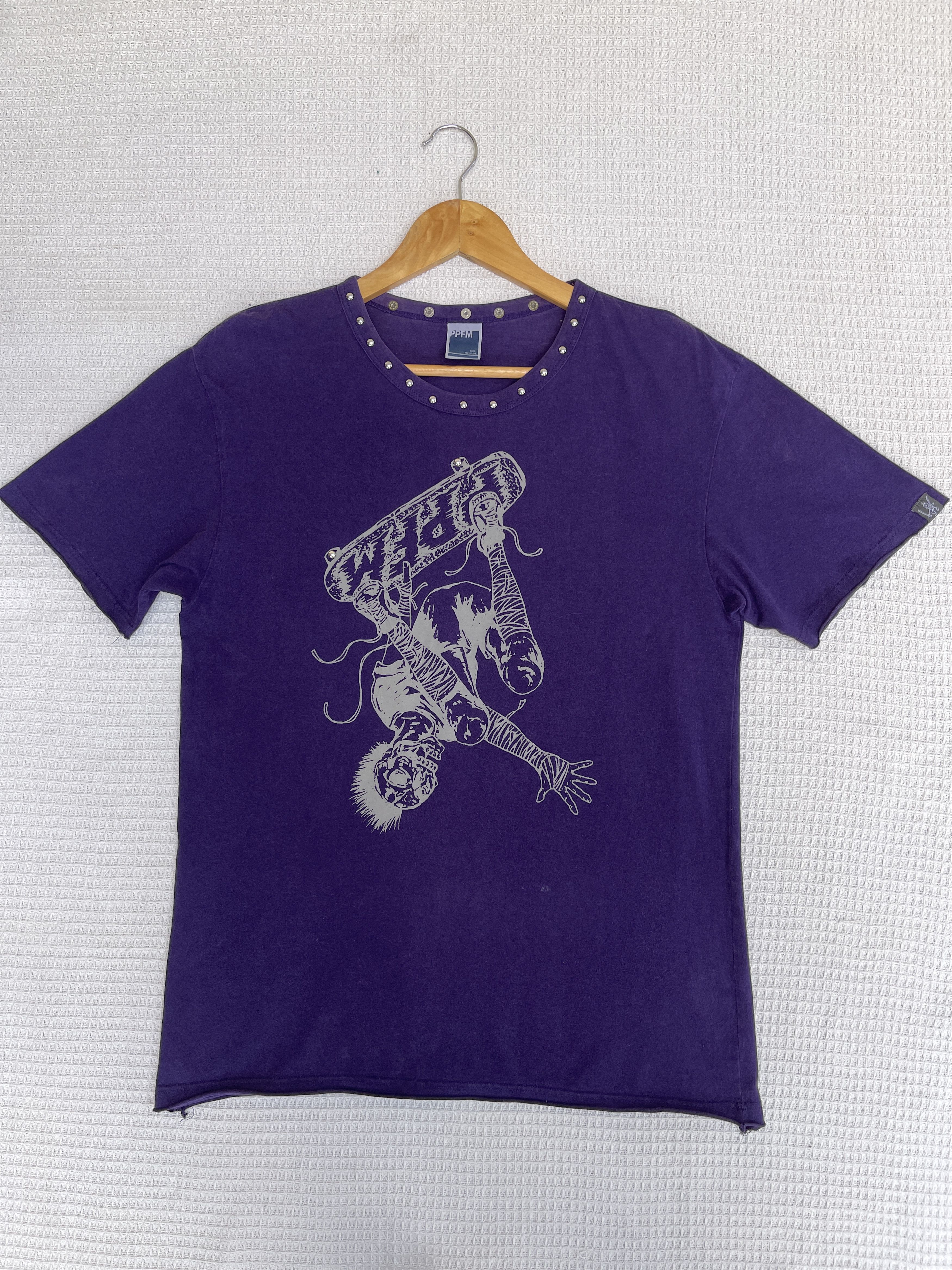 Hysteric Glamour × PPFM × Seditionaries Last Drop🔥Rare🔥Vtg PPFM Rock’em All Tour Skateboards T-Shirt Size US S / EU 44-46 / 1 - 15 Thumbnail