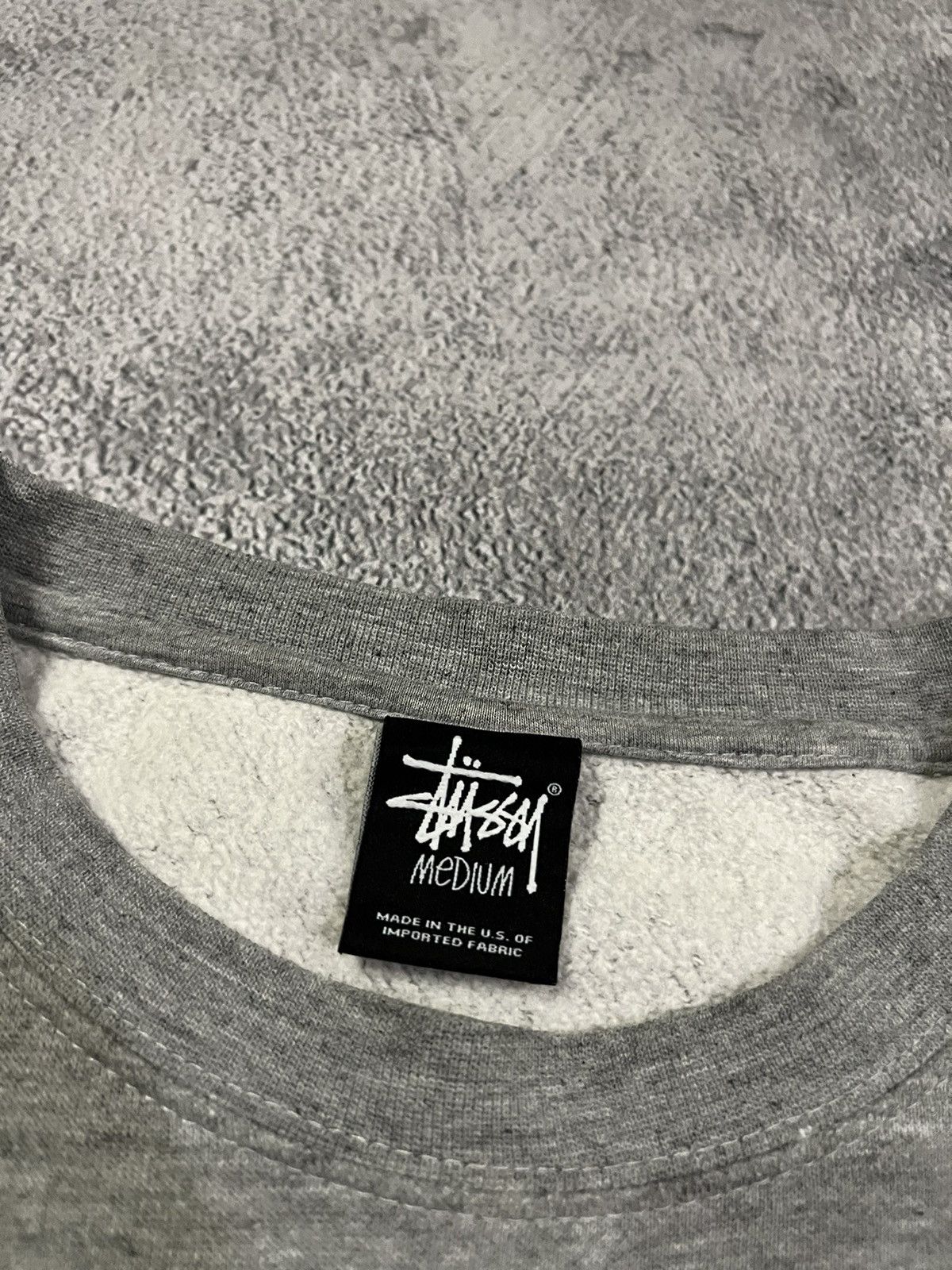Stussy Vintage Y2k Stussy N4 Reflective Big Logo Sweatshirt 00’s Size US M / EU 48-50 / 2 - 7 Thumbnail