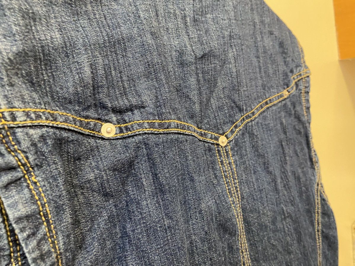 Vintage International Male Denim Vest Size US XL / EU 56 / 4 - 5 Thumbnail
