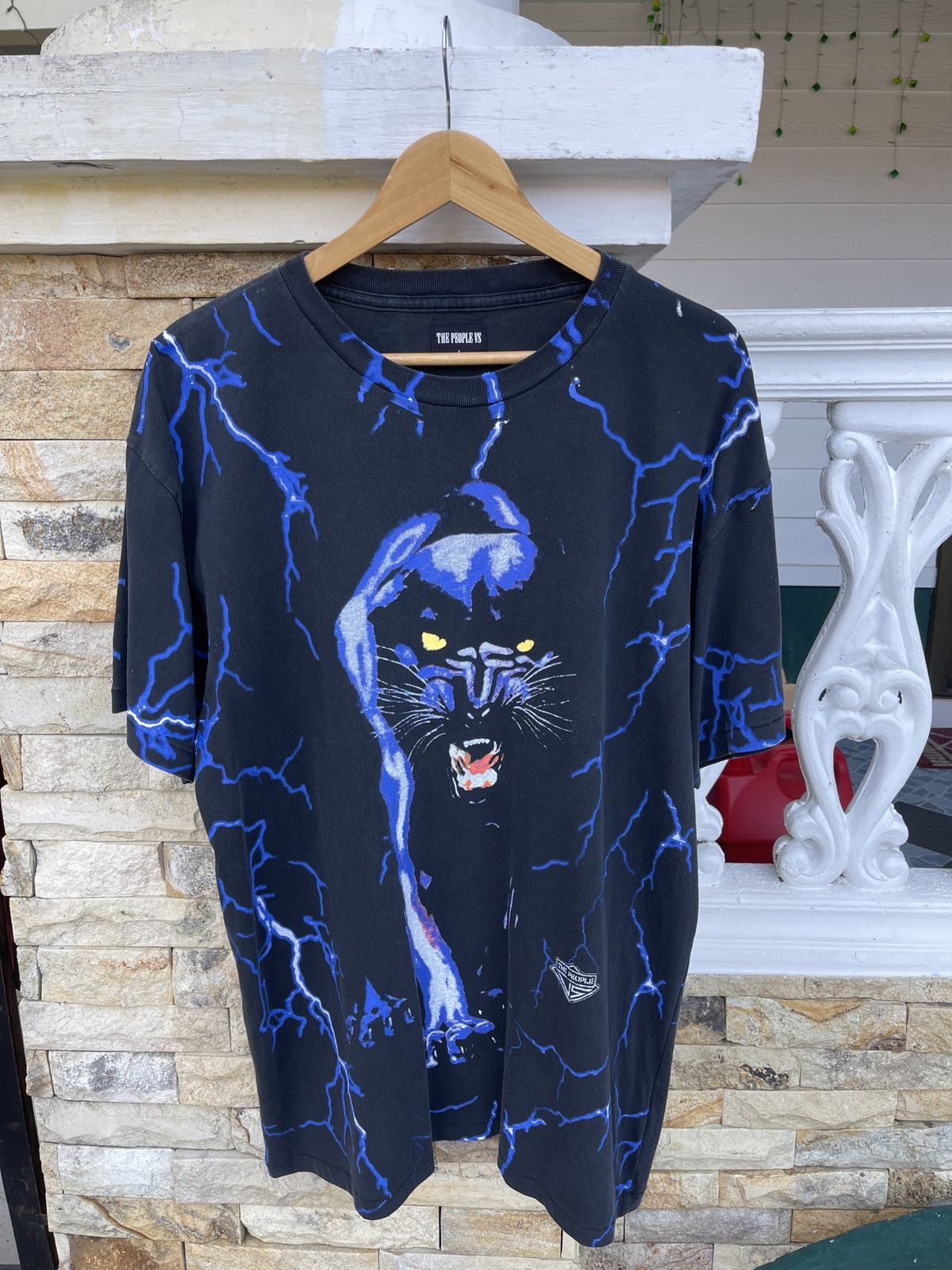 The People Vs. Last Drop🔥The People Vs Panther Thunder Shirt Lightning Aop Size US L / EU 52-54 / 3 - 2 Thumbnail