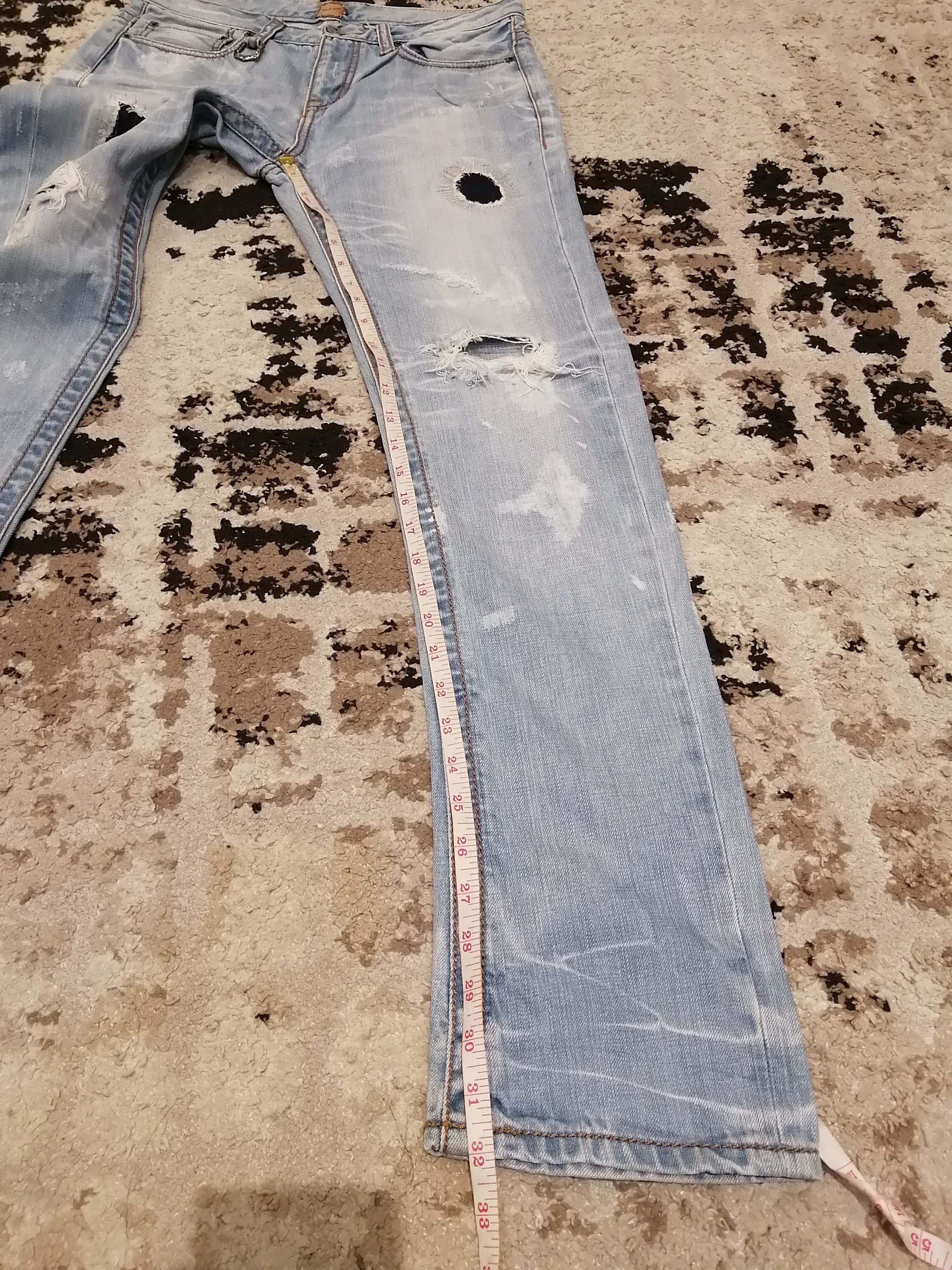 JACKROSE Vintage Jackrose Japan Rare Design Jeans - Size 31 Size US 31 - 14 Thumbnail