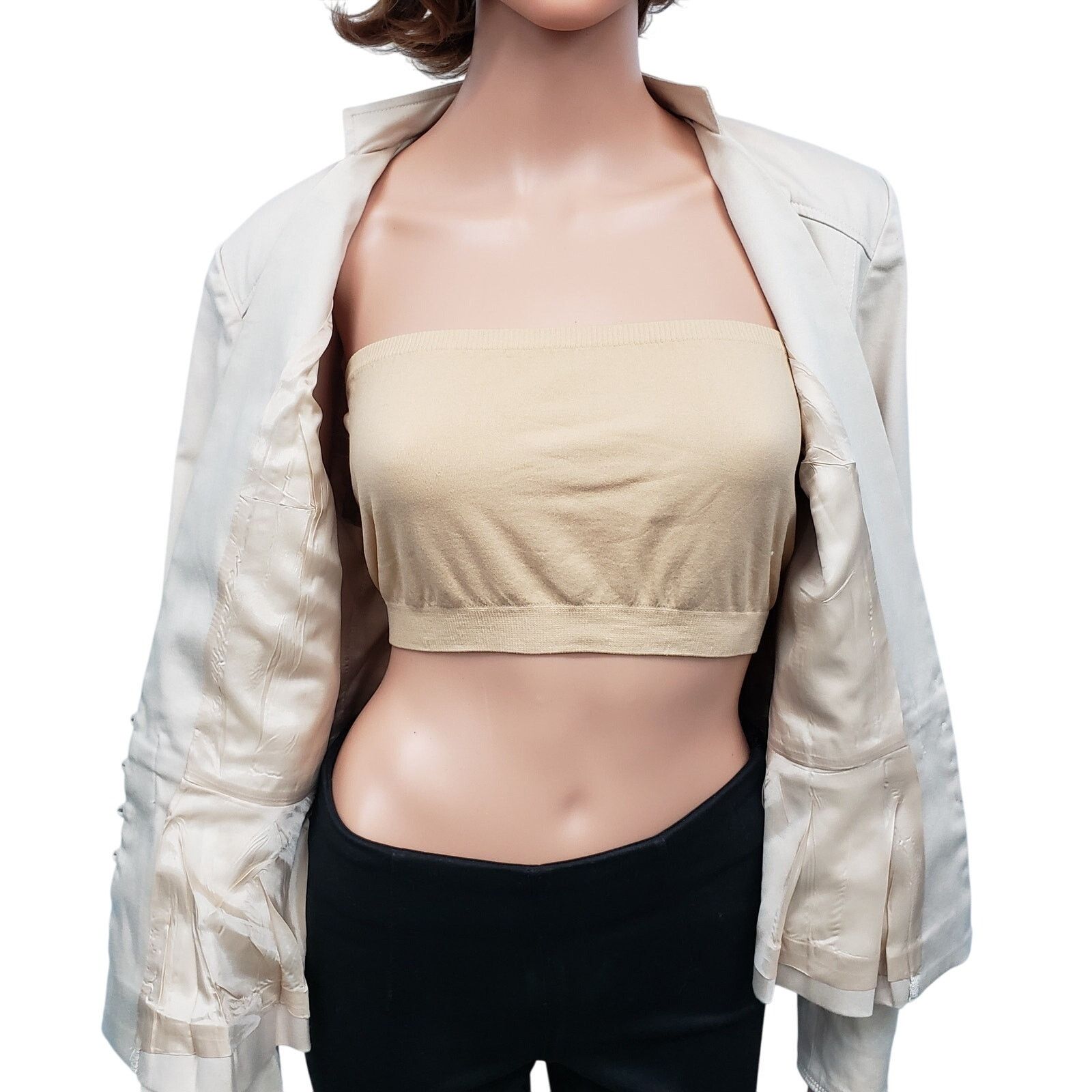 Reiss Reiss Blazer Jacket M/L Peplum Fitted Inverted Notch Collar Size M / US 6-8 / IT 42-44 - 13 Thumbnail