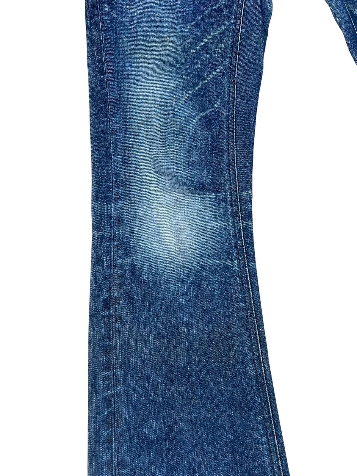 Lee Vintage Y2K Lee Riders Faded Denim Flare Jeans Size US 30 / EU 46 - 9 Thumbnail