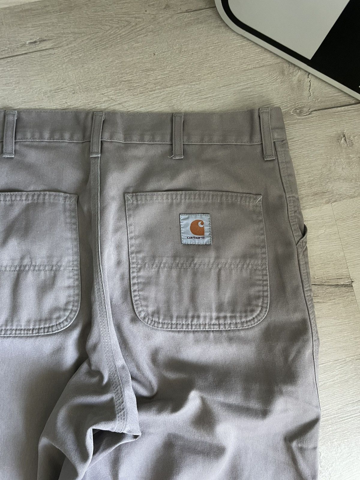 Carhartt × Vintage Vintage 90s Carhartt wip Basic Simple Pant Opium Y2k Size US 36 / EU 52 - 4 Thumbnail