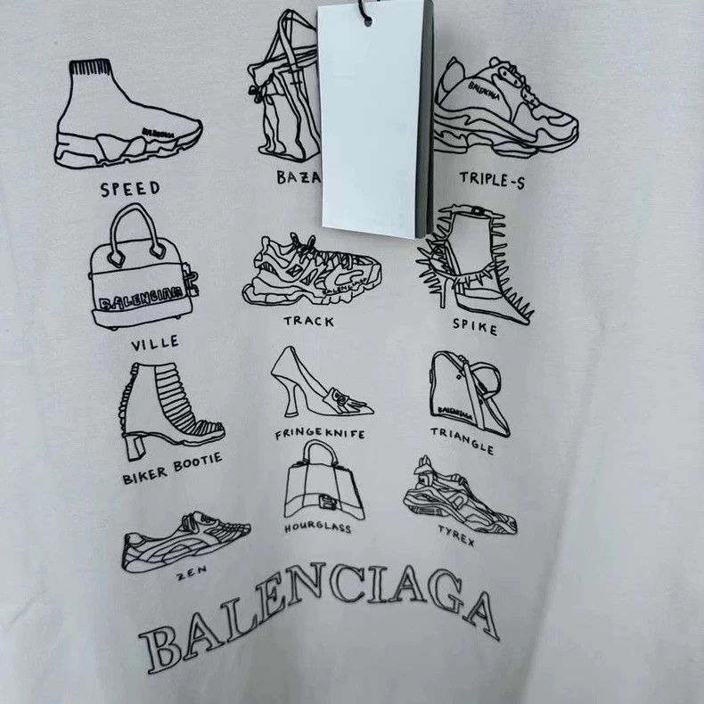 Balenciaga Balenciaga Shoes Collection Short Sleeve Size US XS / EU 42 / 0 - 3 Thumbnail