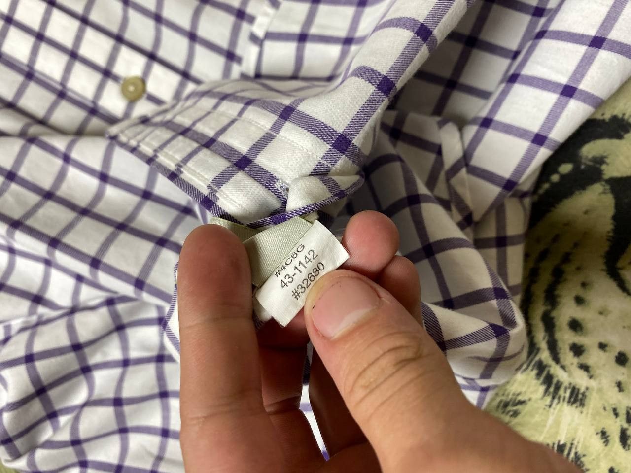 Orvis Mens Orvis Button Down Shirt Long Sleeve Size US L / EU 52-54 / 3 - 4 Thumbnail