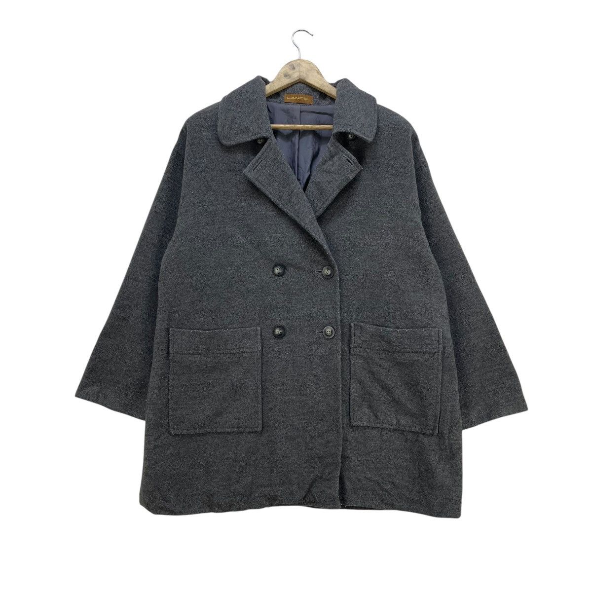 Autumn Cashmere × Designer × Lancel Vintage Lancel Double Breasted Jacket Size US M / EU 48-50 / 2 - 1 Thumbnail