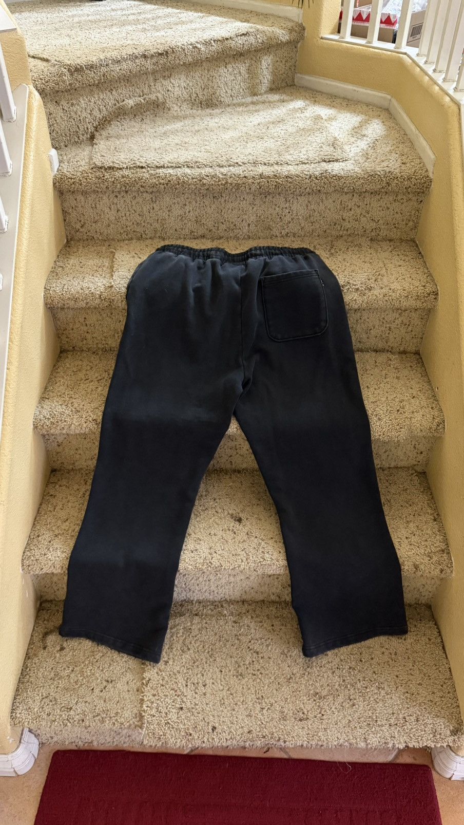 Fuck The Population FTP black overdyed sweat pants Size US 34 / EU 50 - 4 Thumbnail