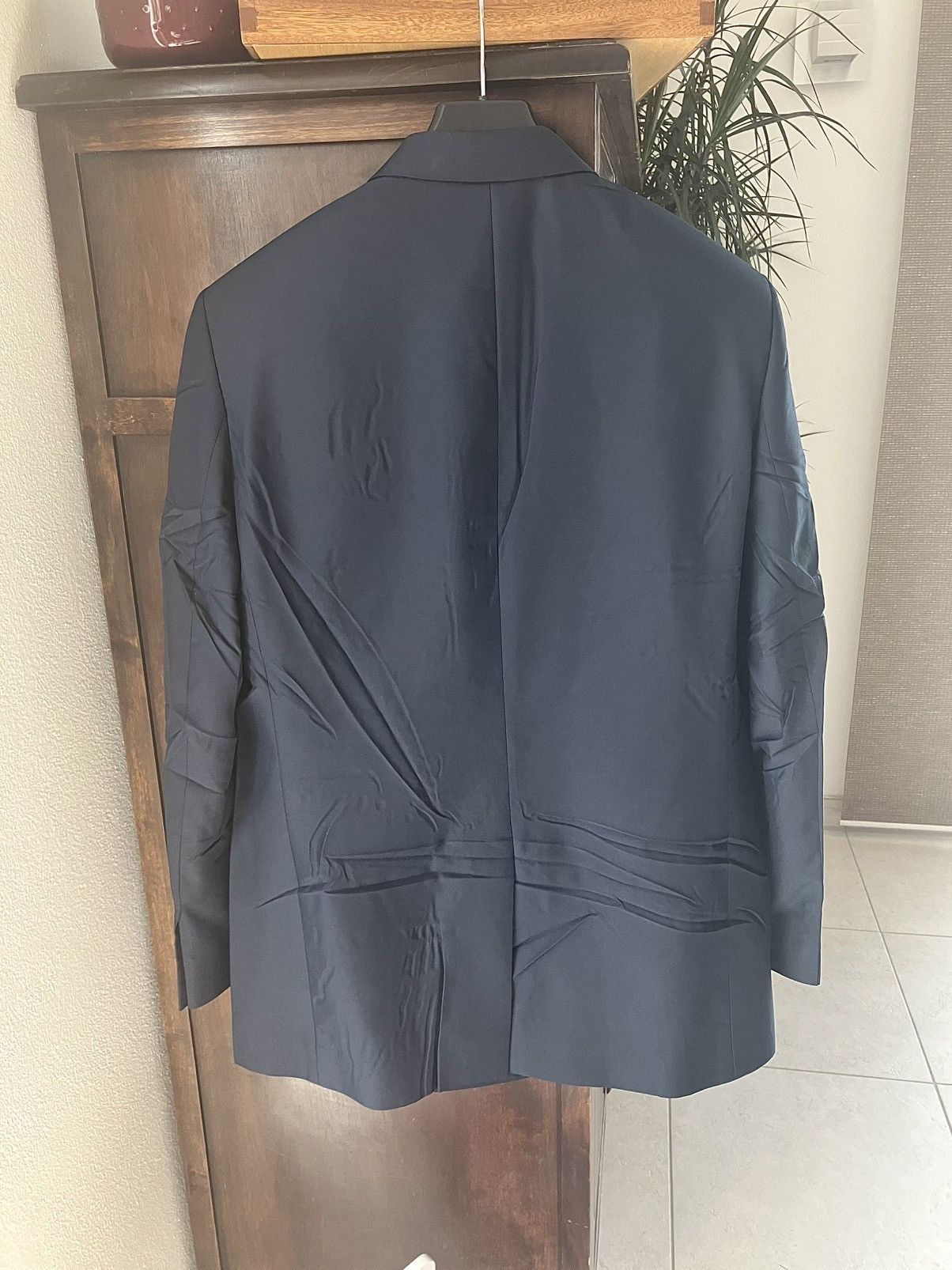 Balenciaga Balenciaga Crinkled Nylon/ Cupro Blazer Unisex Size M / US 6-8 / IT 42-44 - 3 Thumbnail