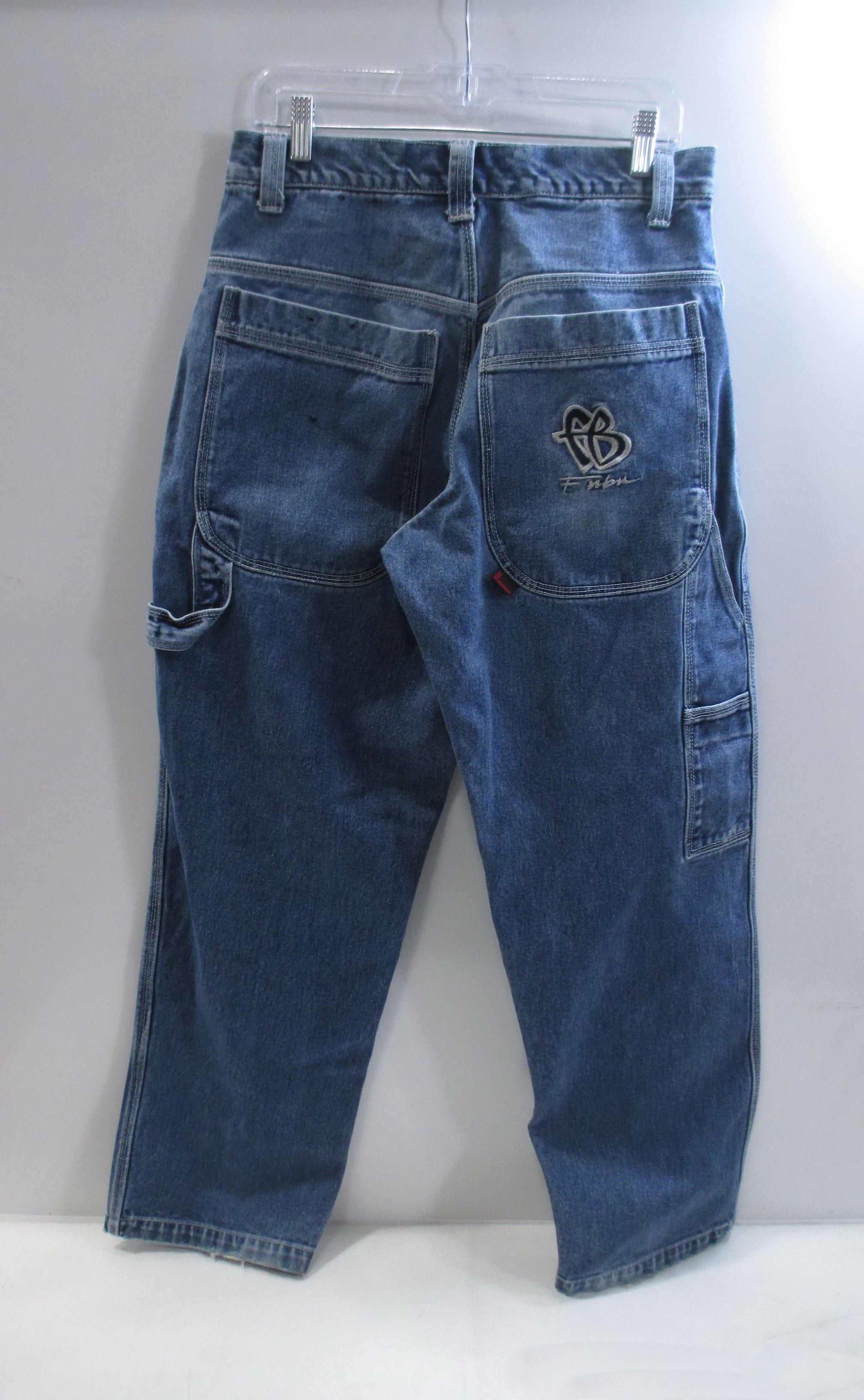 Fubu FUBU jeans, vintage baggy jeans, 90s hip hop skater Y2K 32 Size US 32 / EU 48 - 1 Thumbnail