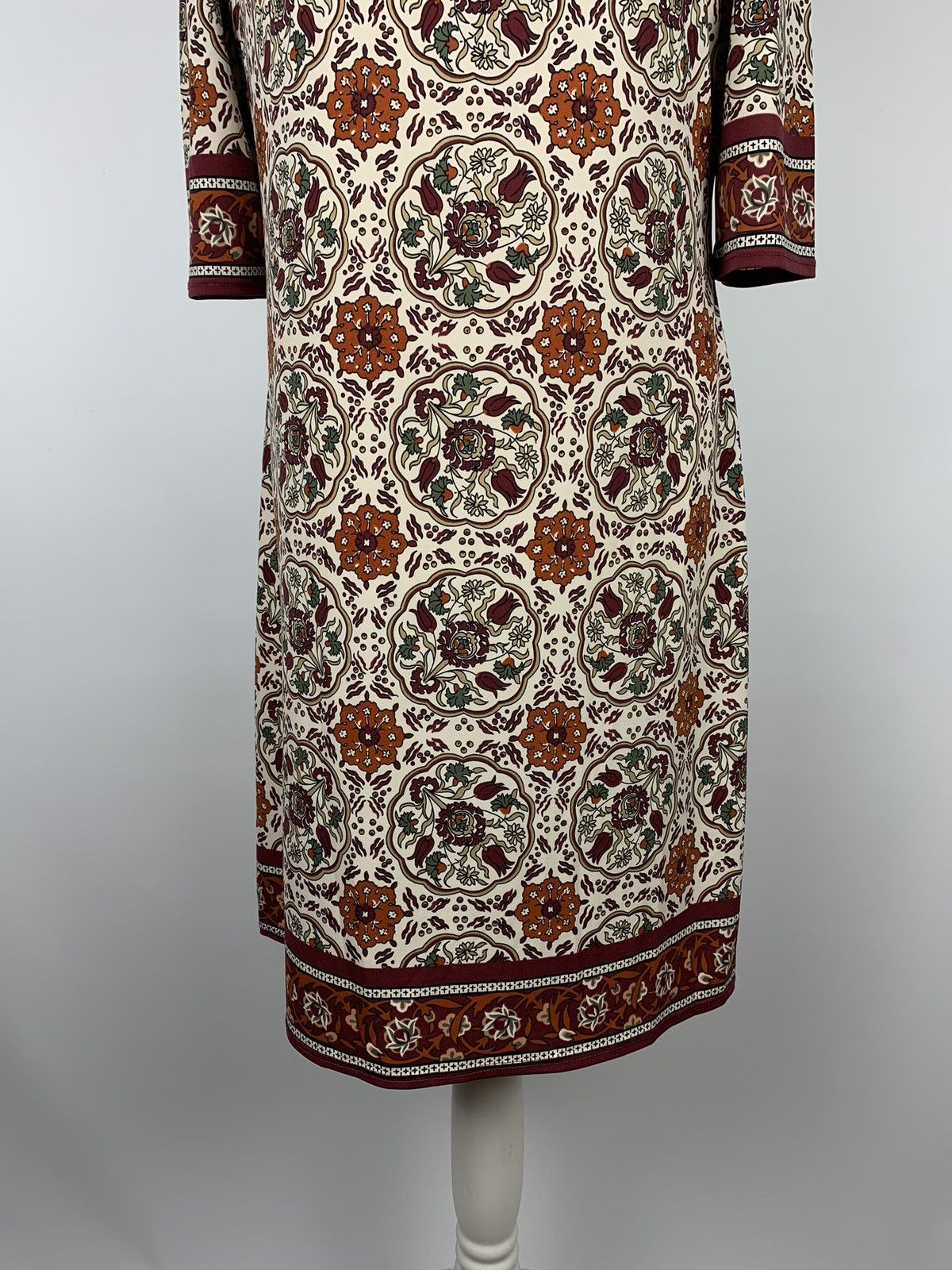 Max Mara Max Studio Paisley Pattern Midi Knee Length Dress Size XL Size XL / US 12-14 / IT 48-50 - 3 Thumbnail