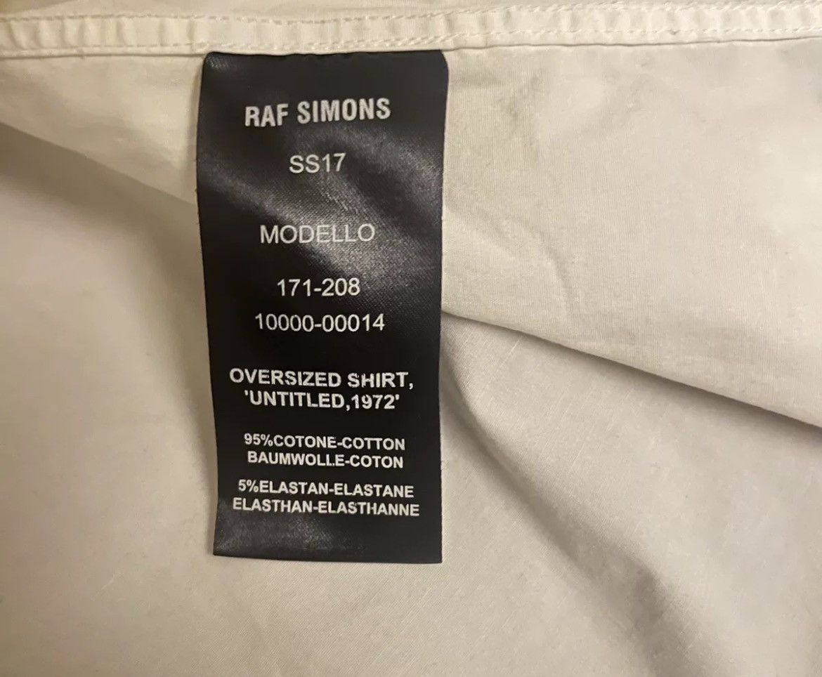 Raf Simons Raf Simons SS17 Robert Mapplethorpe Oversized Shirt Size US XS / EU 42 / 0 - 3 Thumbnail