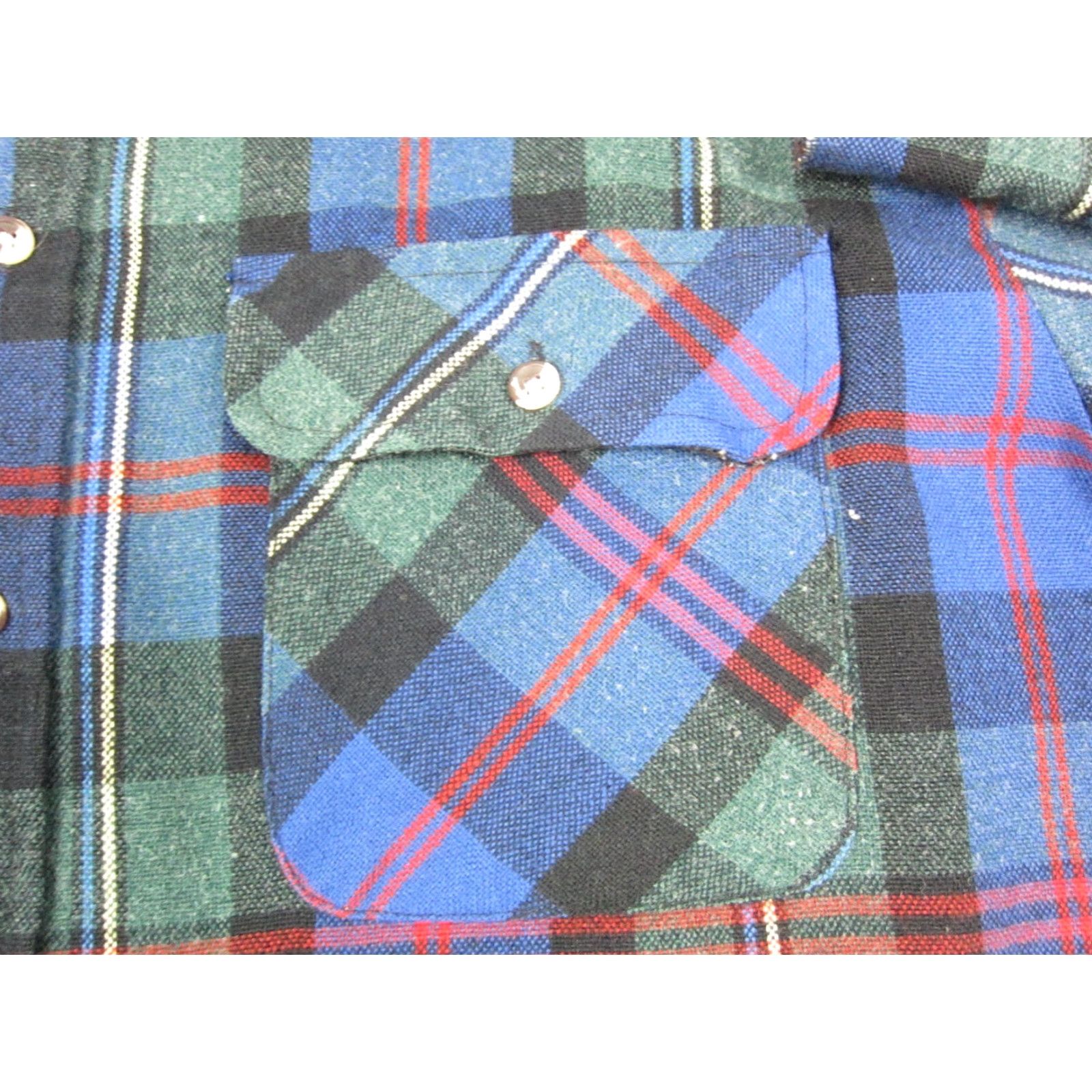 Vintage VINTAGE River Trader Shirt Mens Medium Blue Plaid Flannel Quilted Western Size US M / EU 48-50 / 2 - 3 Thumbnail