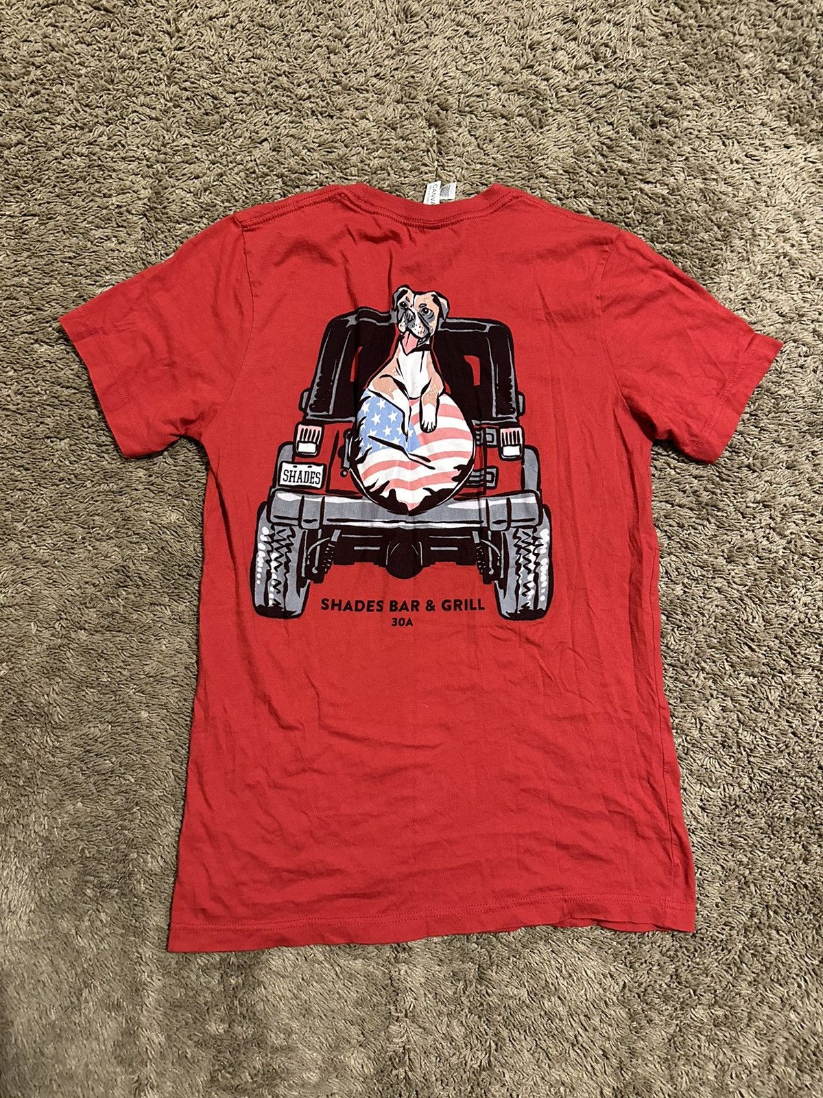Jeep × Vintage Vintage Houston Shades bar & grill shirt 00s size small Size US S / EU 44-46 / 1 - 1 Thumbnail