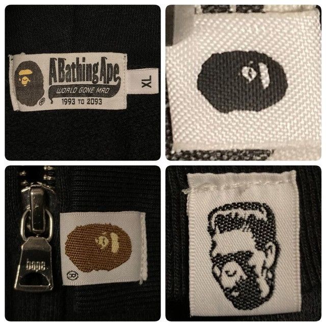 Bape × Swarovski BAPE CAMO Swarovski Shark Full Zip Hoodie a bathing ape Size US XL / EU 56 / 4 - 8 Thumbnail