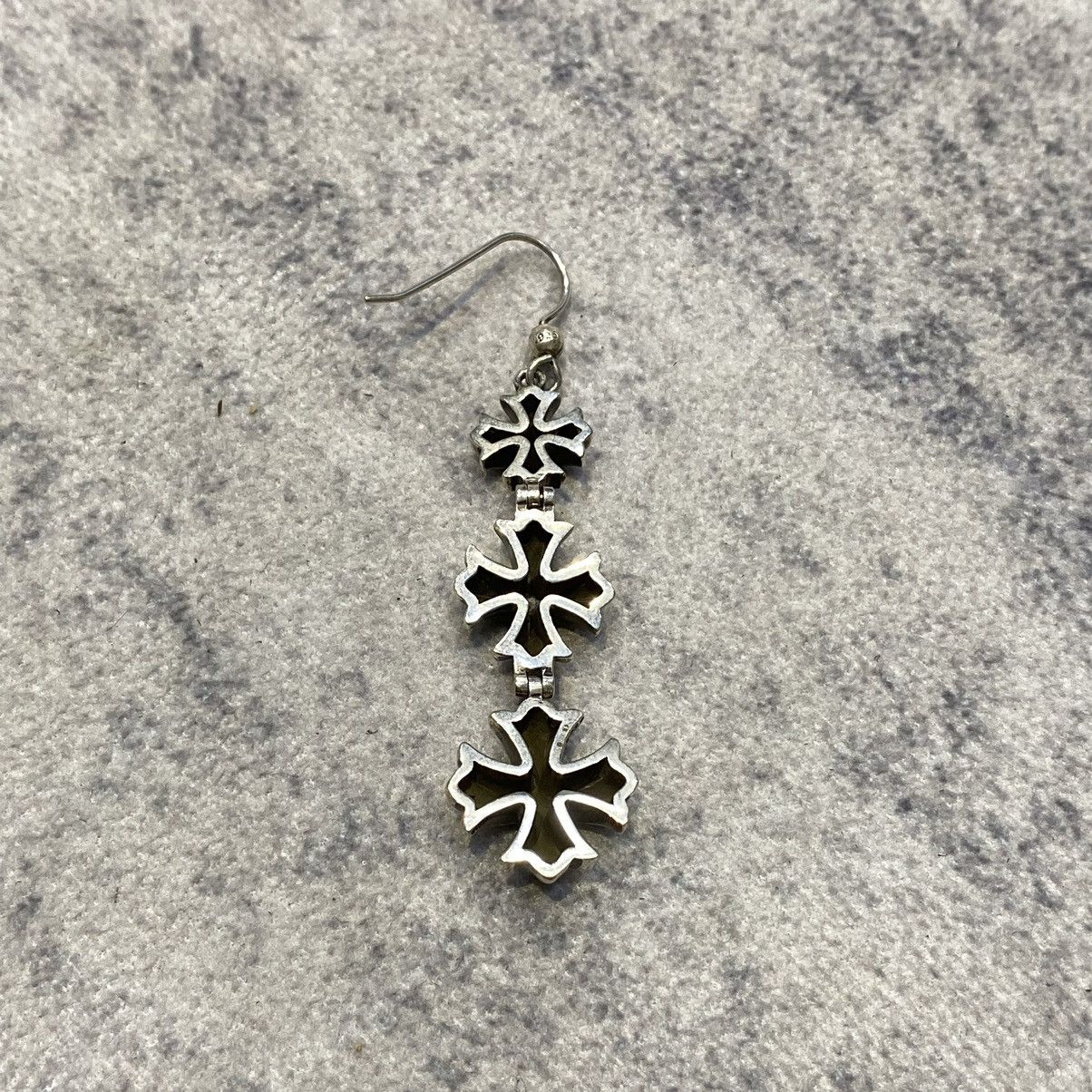 Chrome Hearts Chrome Hearts CH PLUS POST DICE Left Side earring silver Size ONE SIZE - 3 Thumbnail
