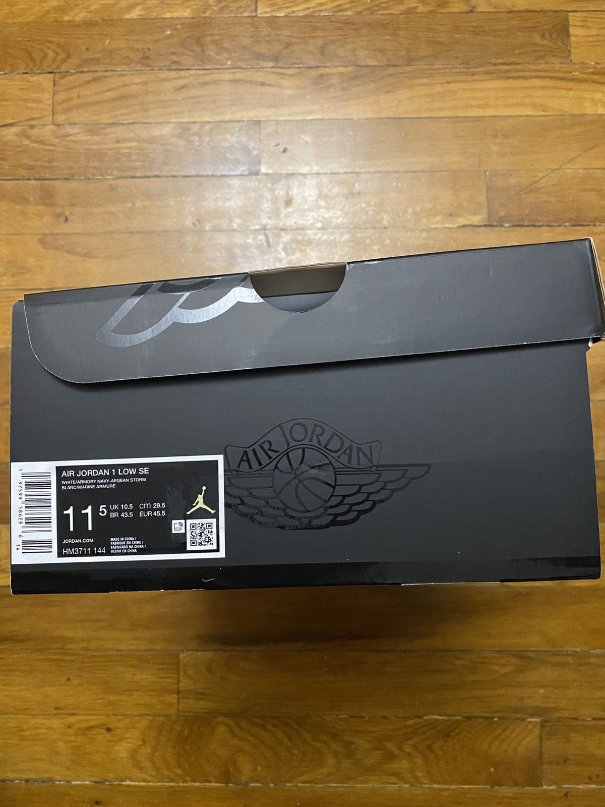 Jordan Brand Size 11.5 - Jordan 1 low SE Armory Navy Aegan Storm Men’s Size US 11.5 / EU 44-45 - 8 Thumbnail