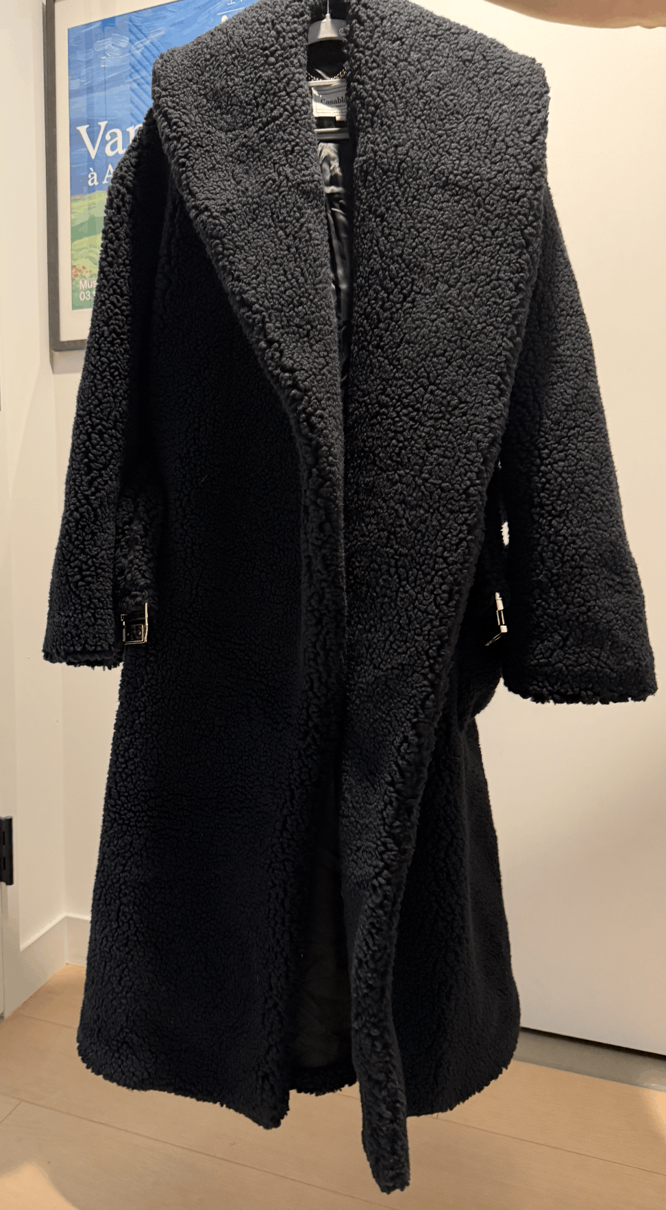 Casablanca Casablanca Shearling Robe 'Black' Size US L / EU 52-54 / 3 - 2 Thumbnail