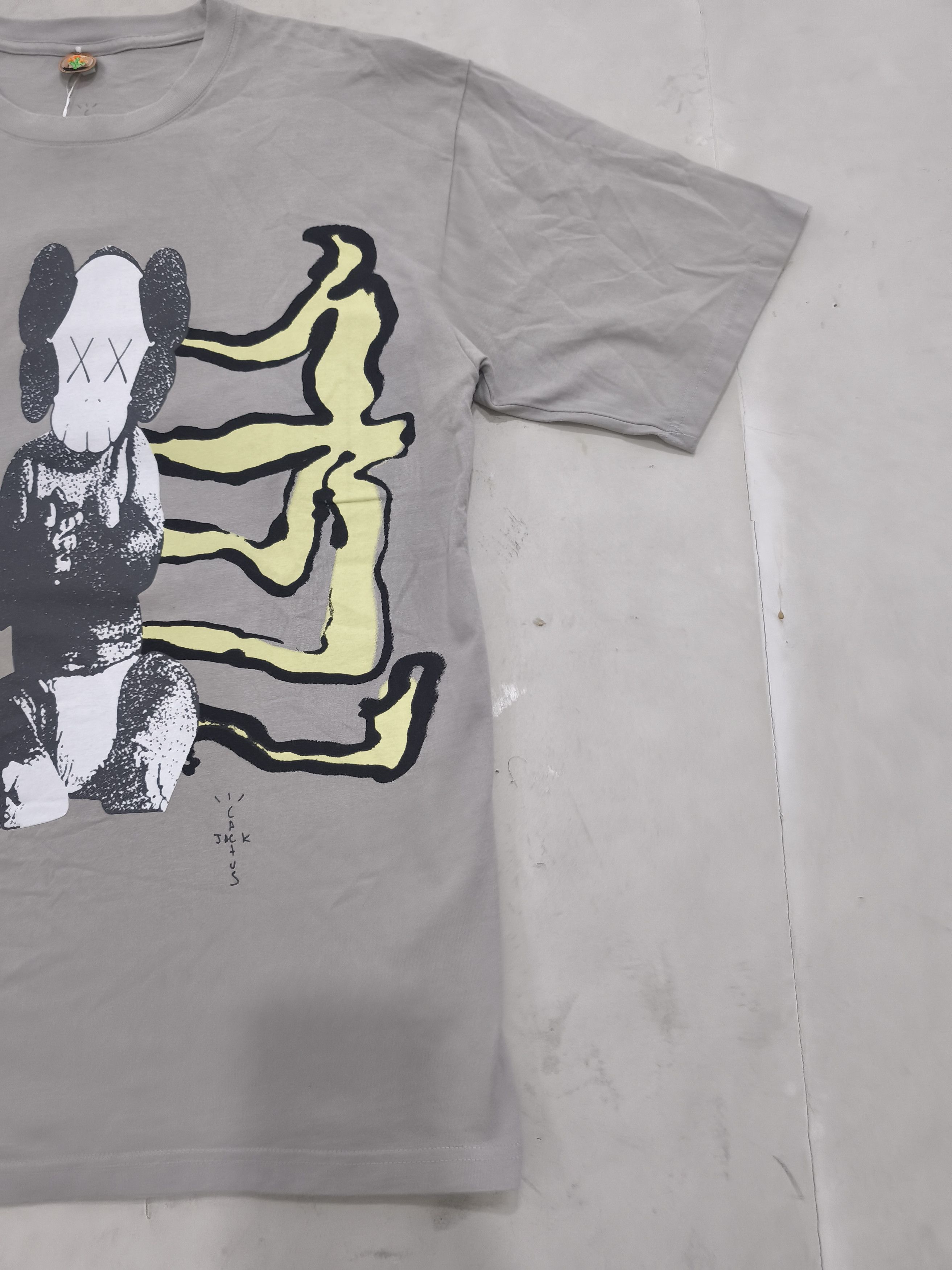 Fragment Design × Kaws × Travis Scott Travis Scott Cactus Jack + Kaws For Fragment Tee Size US XL / EU 56 / 4 - 3 Thumbnail