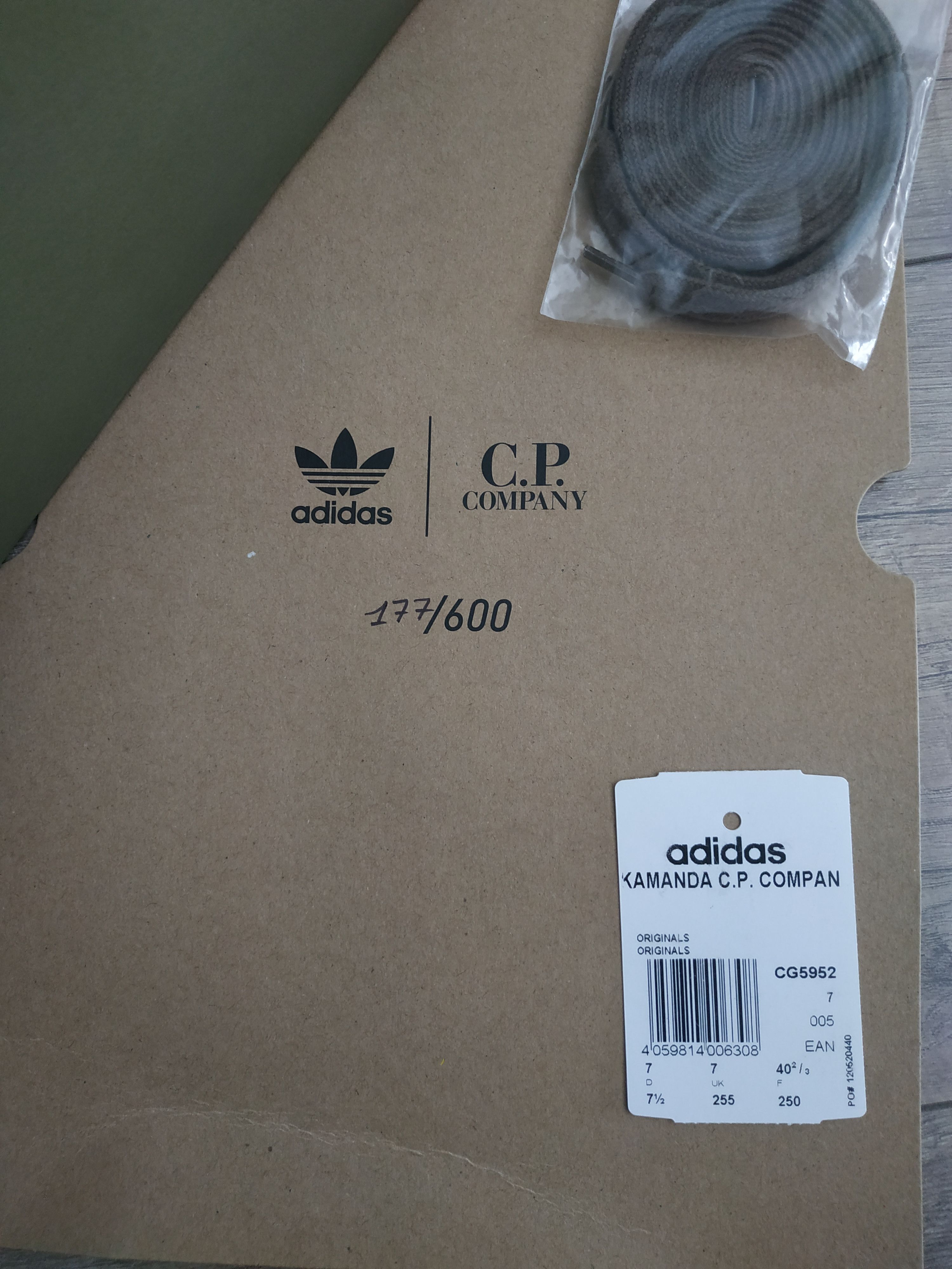 Adidas × C.P. Company Adidas Originals x C.P. Company Men's Shoes/Sneakers, UK 7 Size US 7.5 / EU 40-41 - 8 Thumbnail