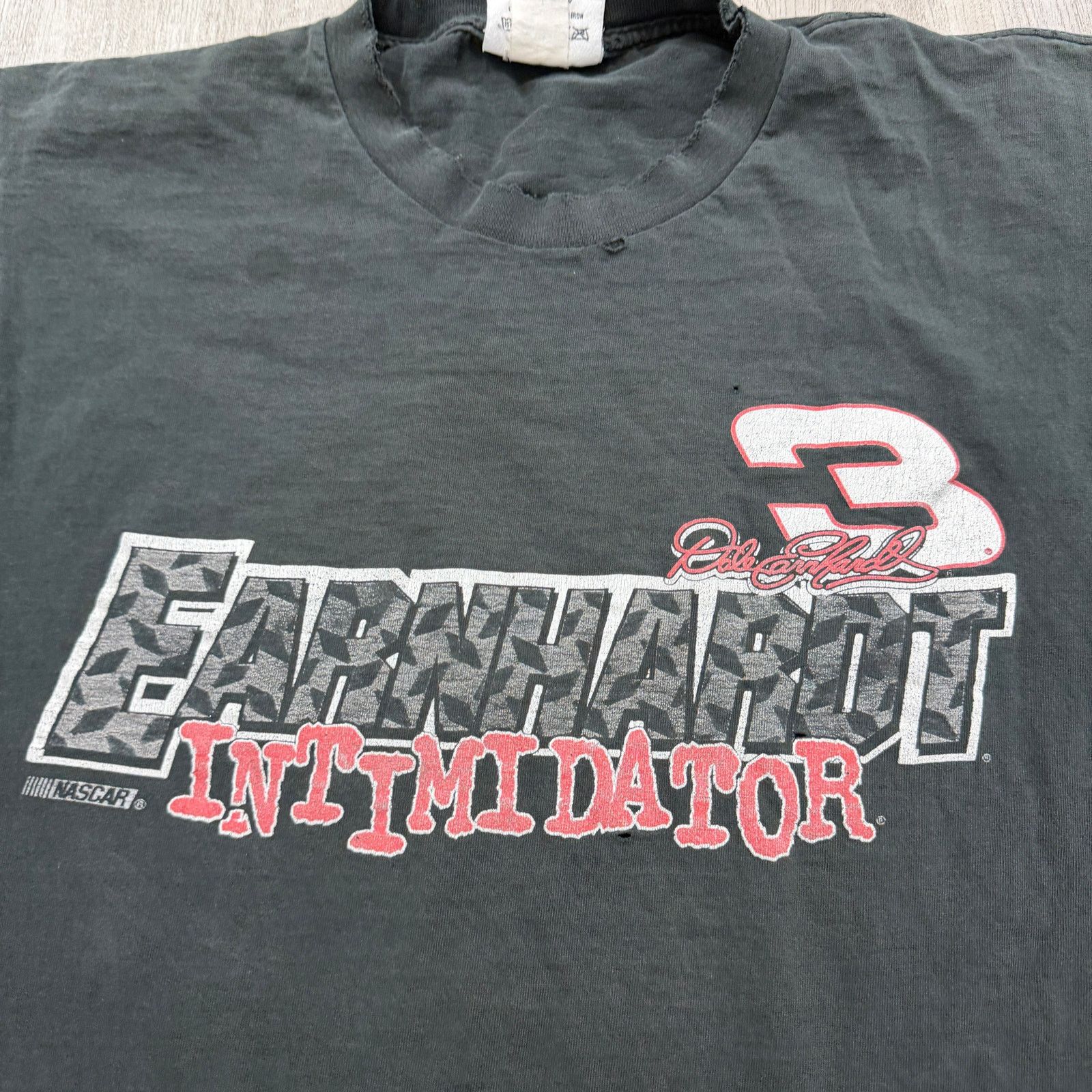 Vintage Vintage Dale Earnhardt Nascar Shirt Large Faded Distressed Size US L / EU 52-54 / 3 - 3 Thumbnail