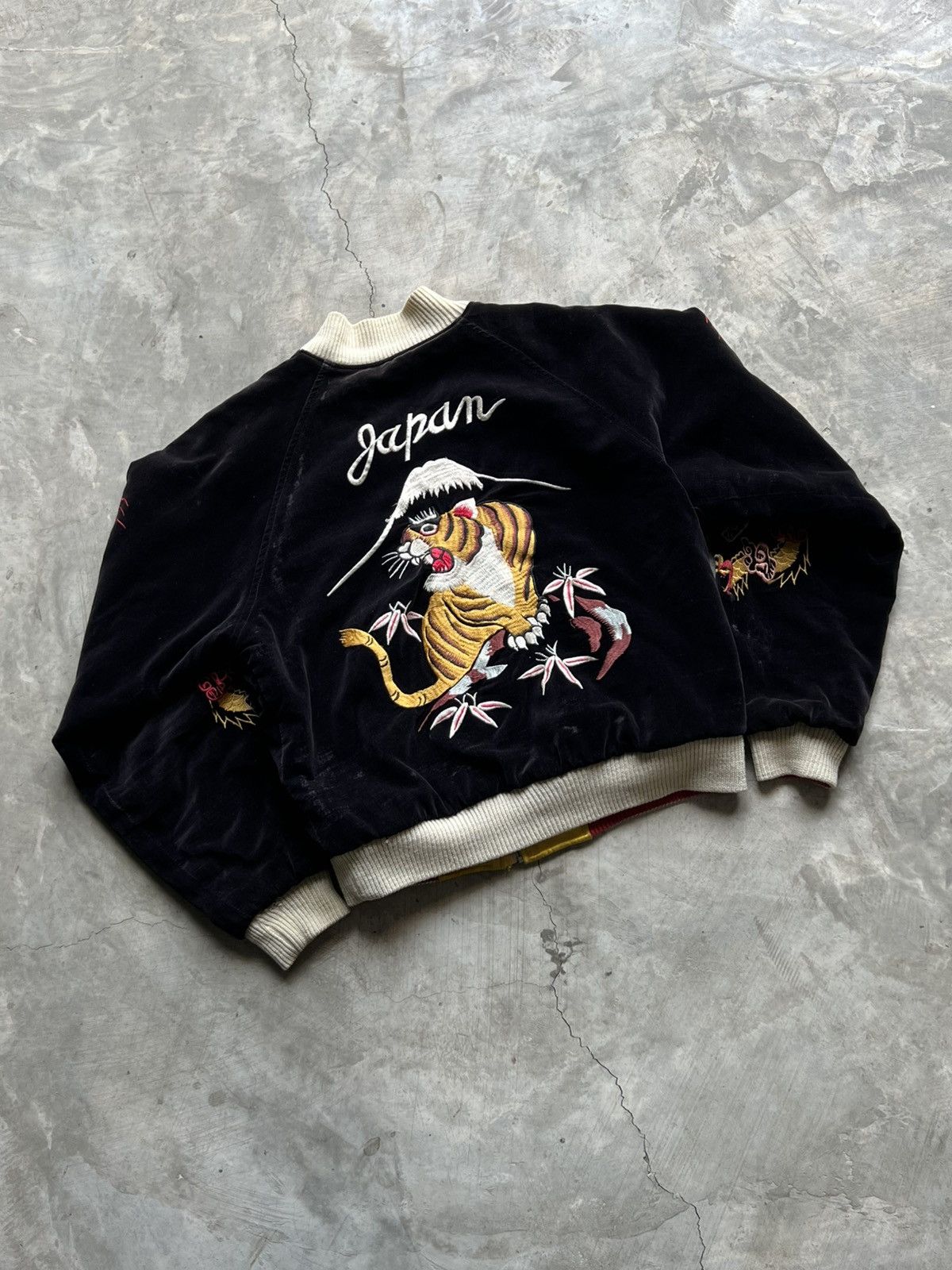 Vintage Rare Vintage 80s Sukajan Souvenir Jacket Size US XS / EU 42 / 0 - 13 Thumbnail
