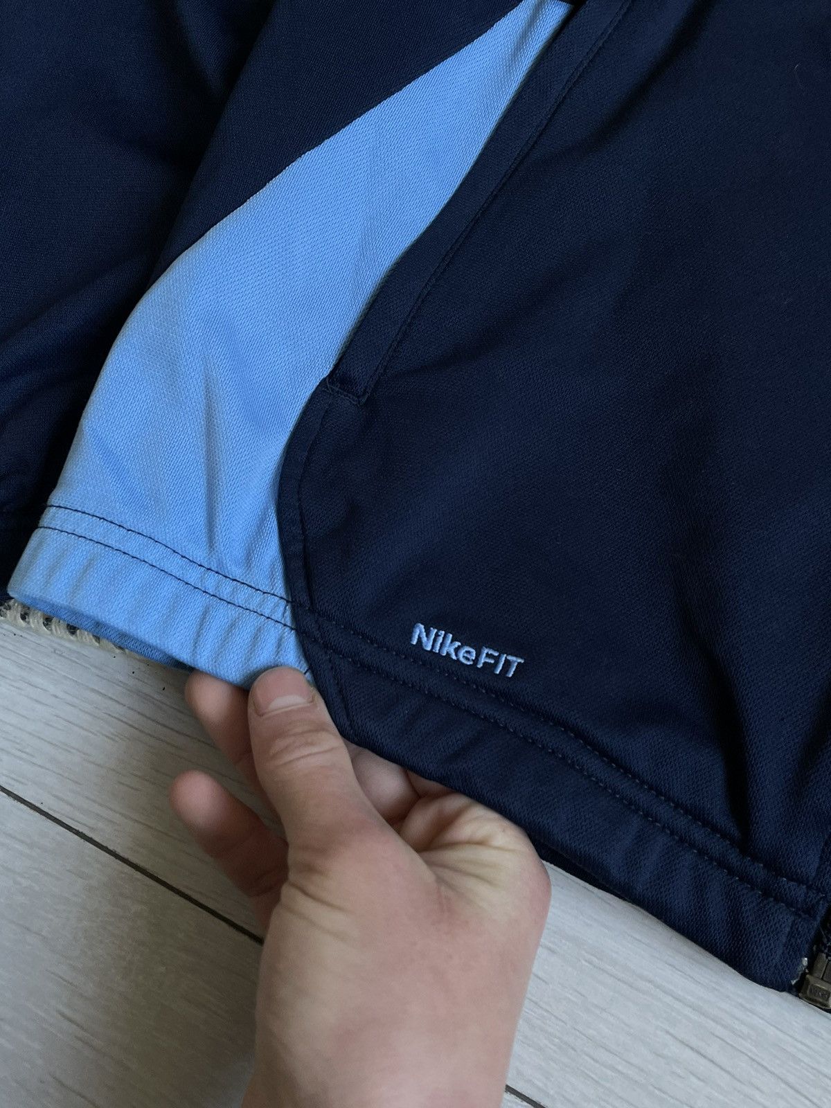 Other Vintage 90’s Nike Drill Swoosh Track Top Size US S / EU 44-46 / 1 - 6 Thumbnail