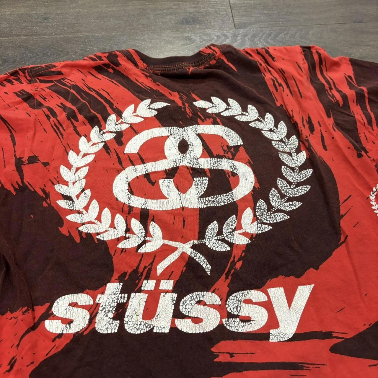 Stussy stussy all over print t shirt 00s Small Size US S / EU 44-46 / 1 - 3 Thumbnail