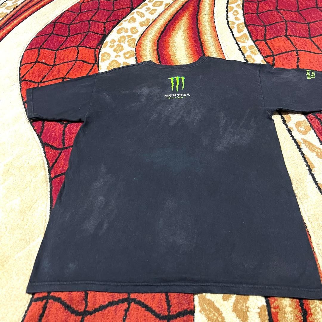 Vintage Thrashed Faded Monster Energy Motorsport Rare T Shirt Size US M / EU 48-50 / 2 - 6 Thumbnail