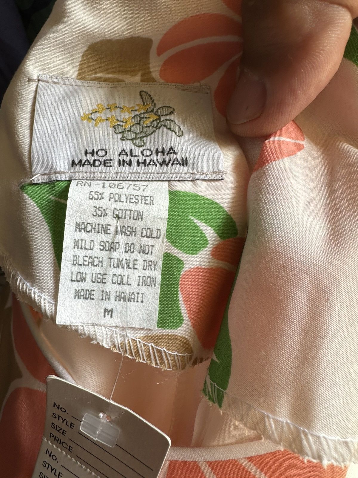 Other New Vintage Ho Aloha Hawaiian Floral Muumuu Dress Women's M Size M / US 6-8 / IT 42-44 - 4 Thumbnail