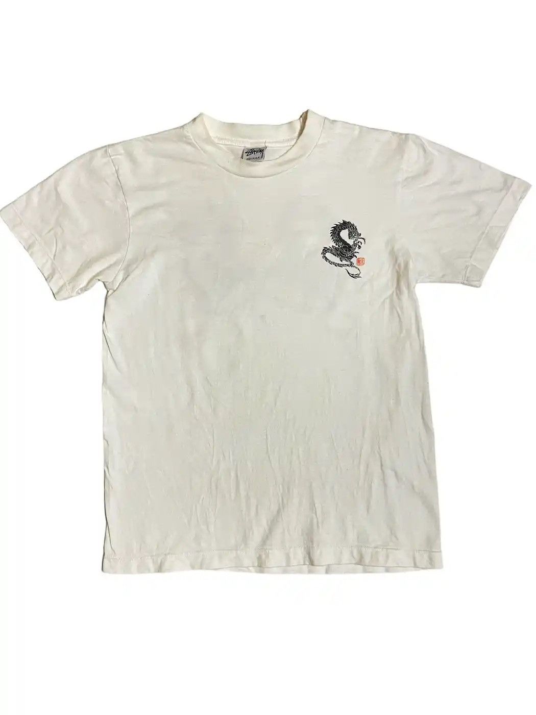 Stussy 🔥90s STUSSY Made In USA Dragonfly Tshirt Size US S / EU 44-46 / 1 - 2 Thumbnail
