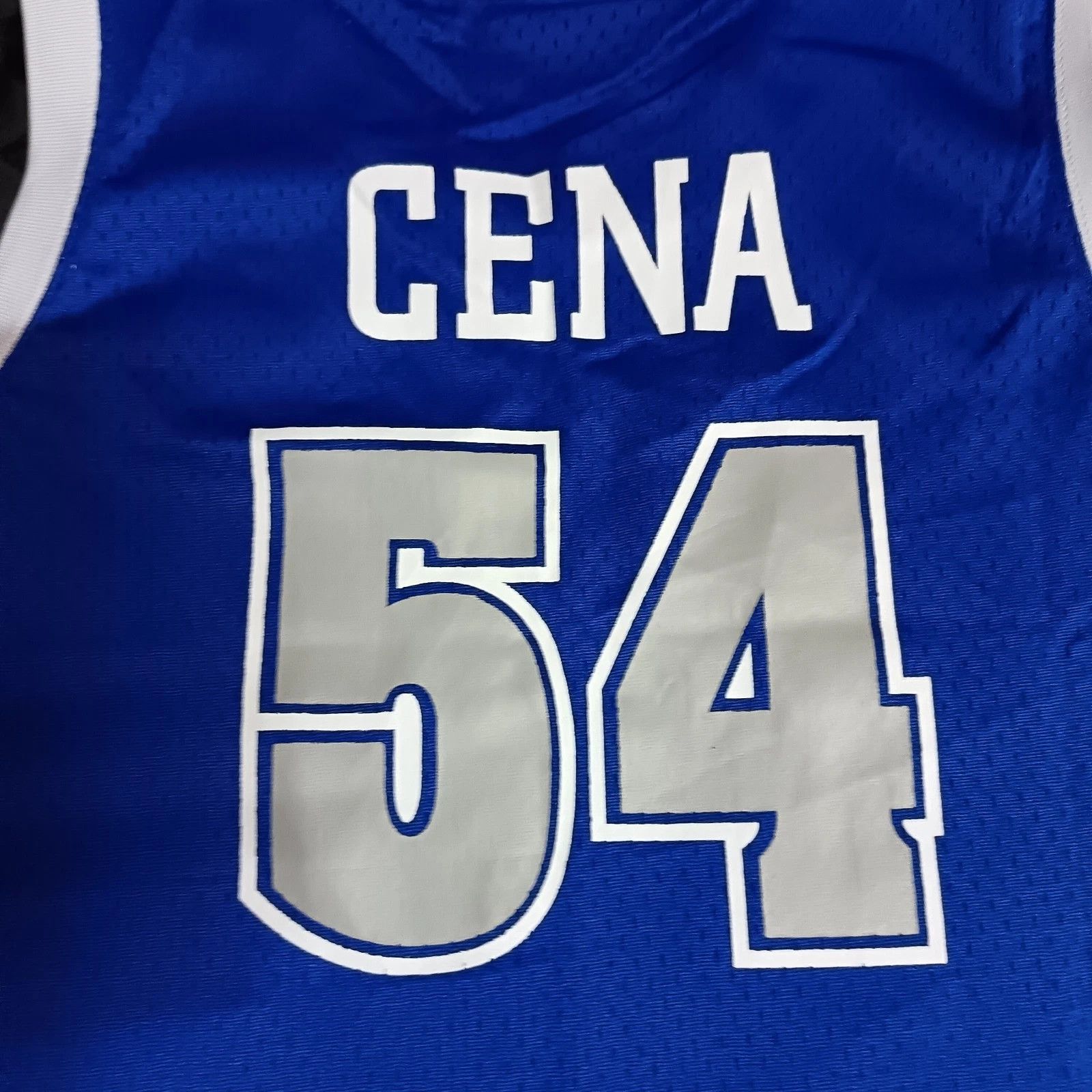 WWE Chalk Line Chain Gang John Cena WWE Basketball Jersey Size US XL / EU 56 / 4 - 6 Thumbnail