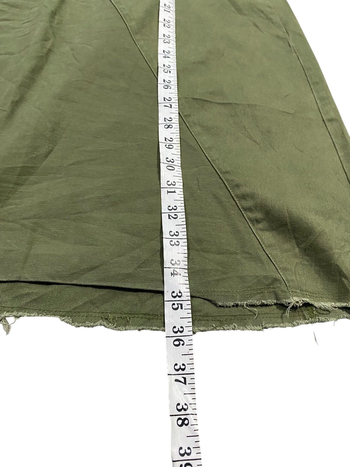 Japanese Brand Japanase brand rag machine skirt maxi army style two pocket Size 32" / US 10 / IT 46 - 11 Thumbnail