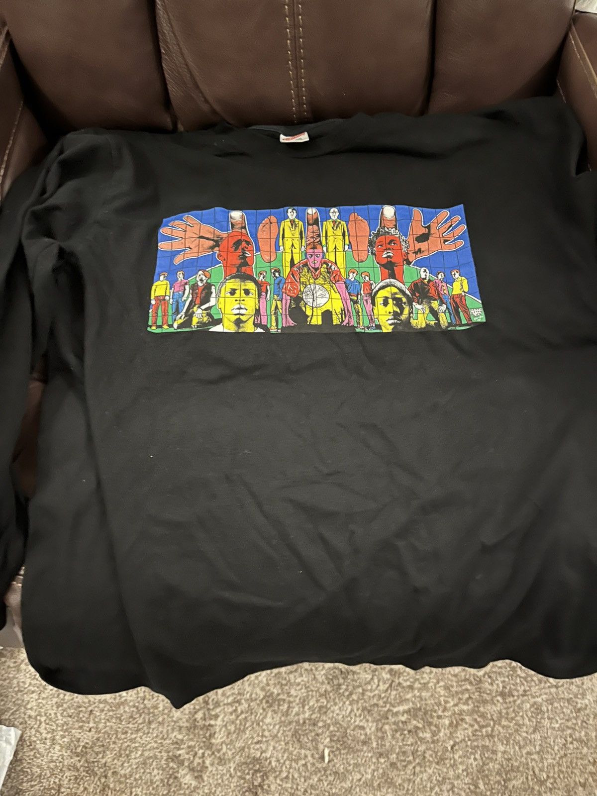 George × Supreme Gently used Supreme L/S Black Death After Life sz XL Size US XL / EU 56 / 4 - 2 Thumbnail