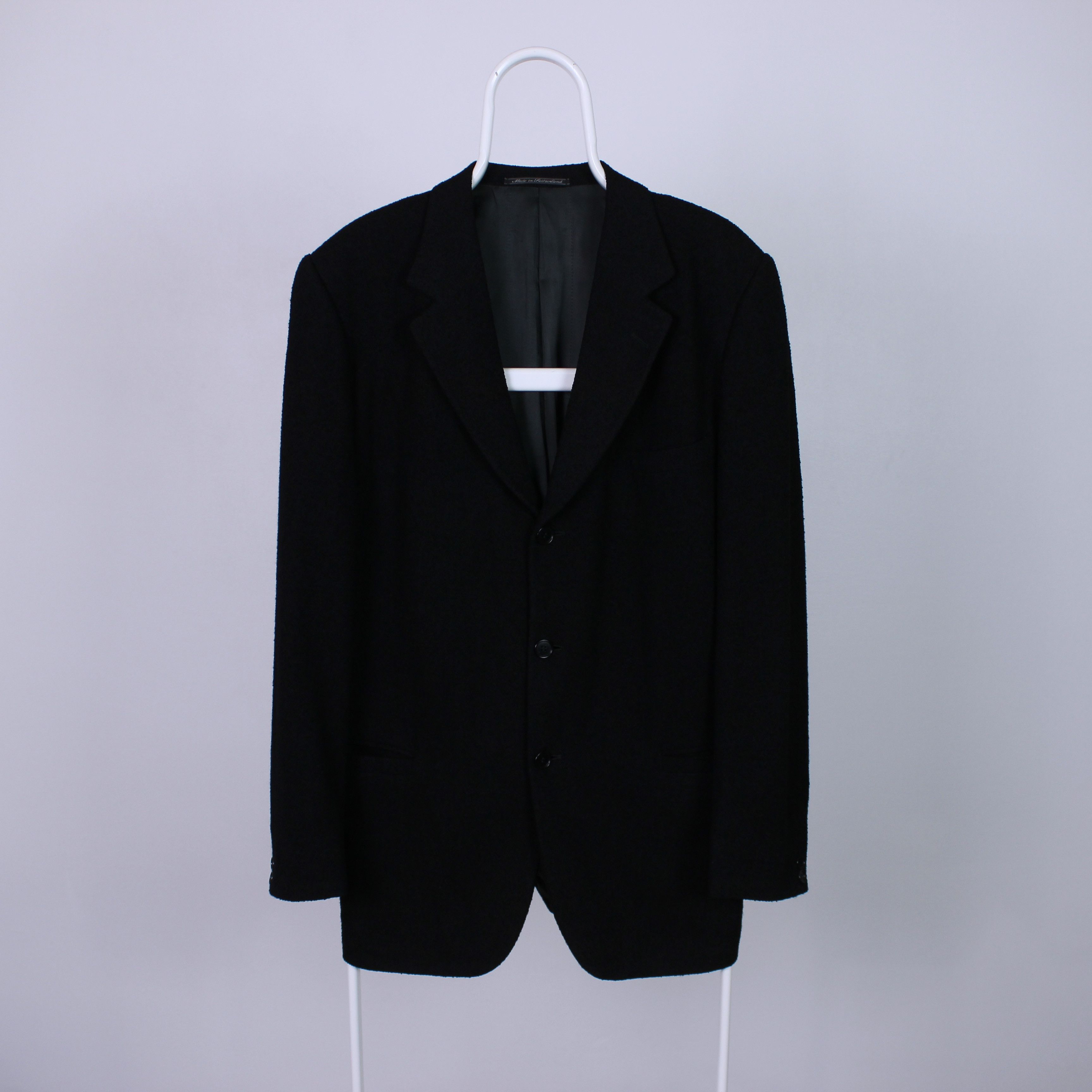 Versace Versace Jeans Couture V2 blazer wool 50R L XL black Size 50R - 1 Thumbnail