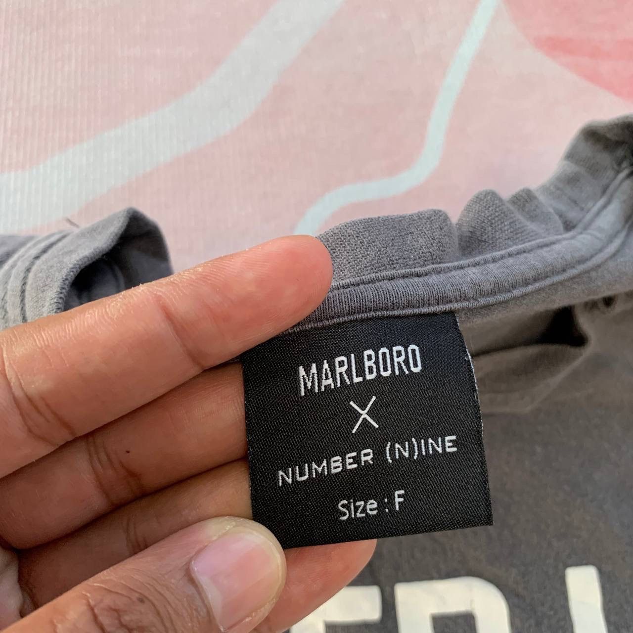 Number (N)ine Faded Number (N)ine X Marlboro ‘Step Up Out of Your Box’ Tee Size US M / EU 48-50 / 2 - 4 Thumbnail