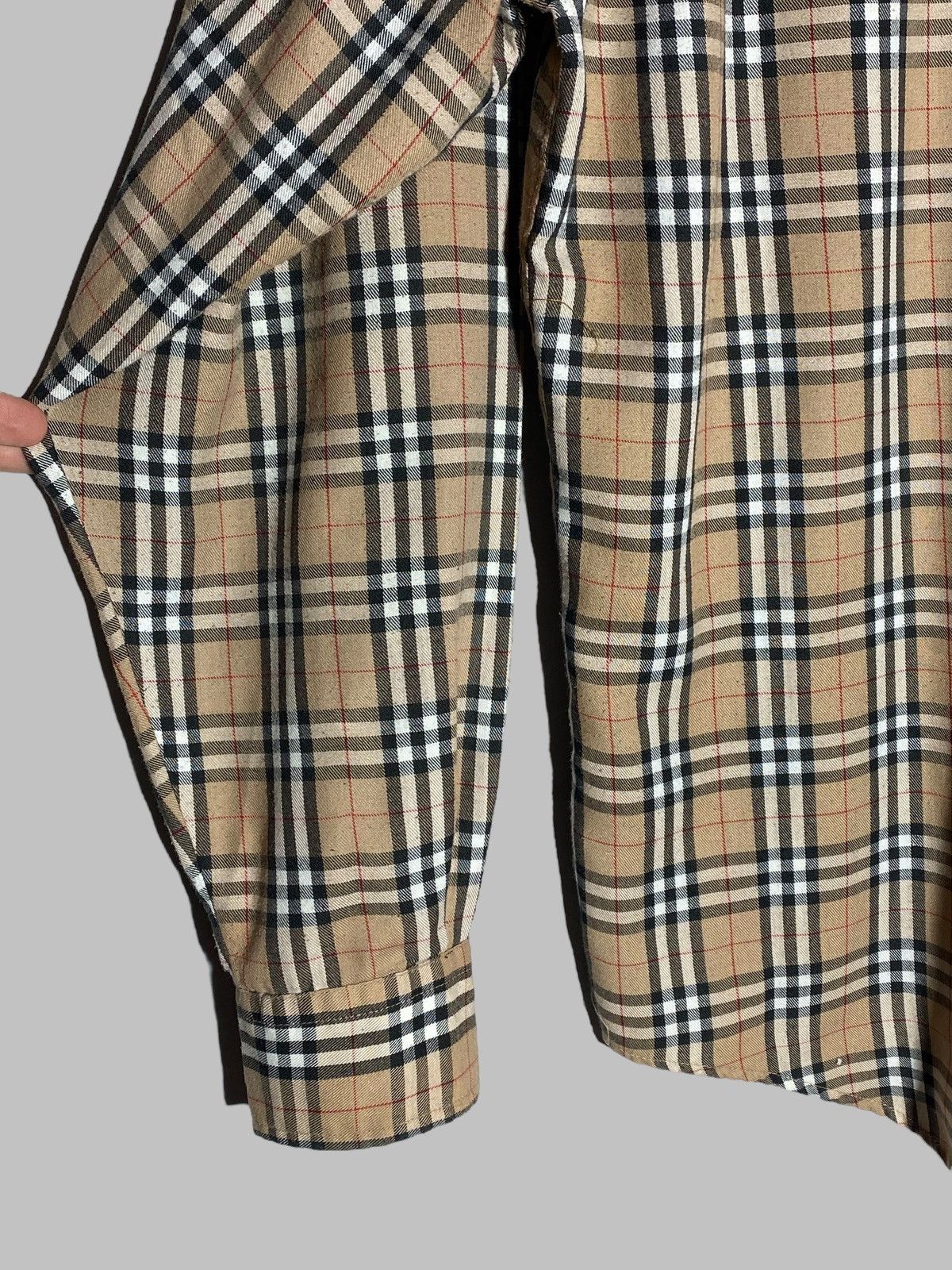 Polo Ralph Lauren 🔥 VNTG POLO RALPH LAUREN NOVA CHECK PATTERN BURBERRY VIBES Size US L / EU 52-54 / 3 - 13 Thumbnail