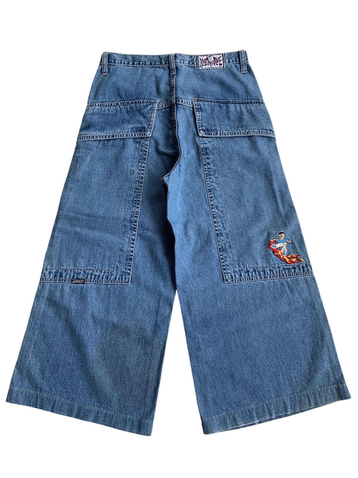 Other [SOLD] RARE menace rave wide leg pants Size US 32 / EU 48 - 1 Thumbnail