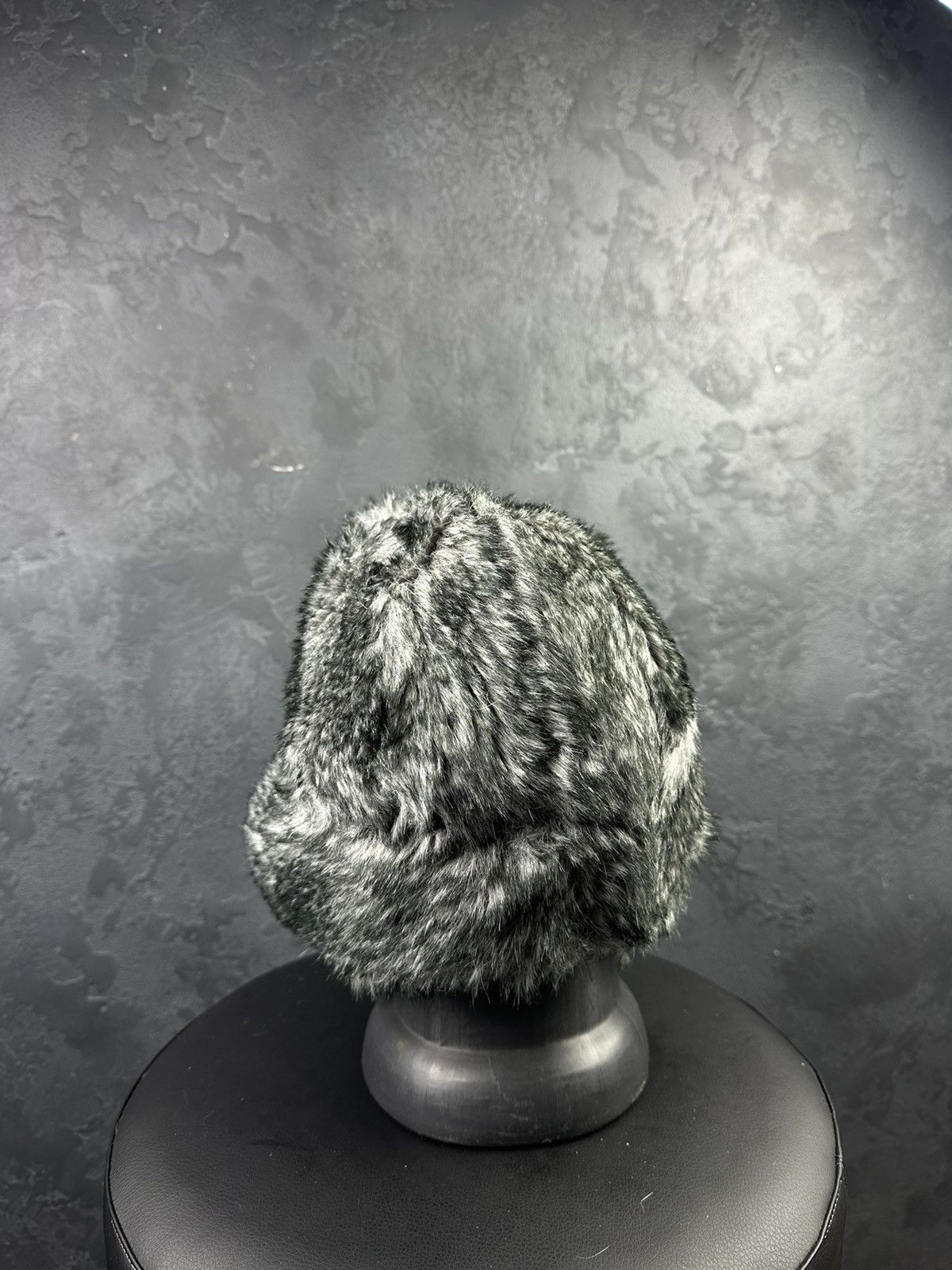 Hysteric Glamour × Japanese Brand Y2K Style Mohair Fuzzy Ushanka Hat Faux Fur Distressed 90s Size ONE SIZE - 3 Thumbnail