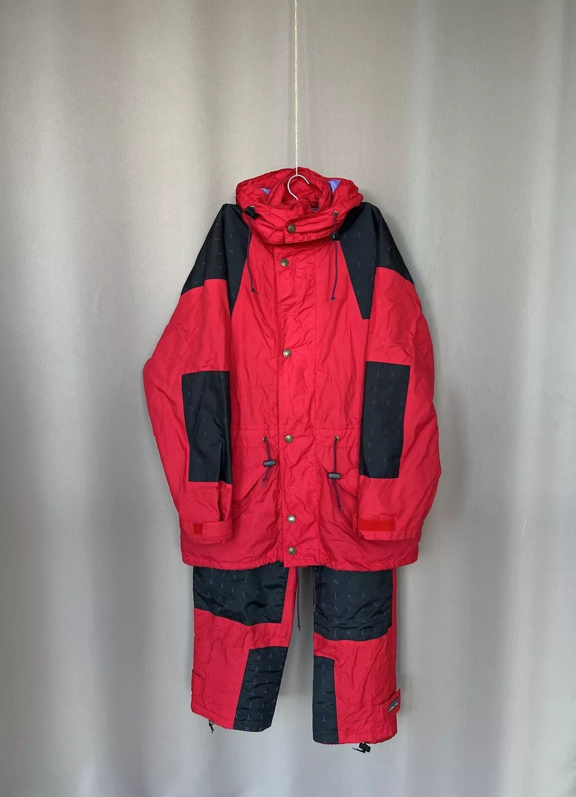 Fjallraven Vintage Gore-Tex Ski Snow Suit Jacket Pants