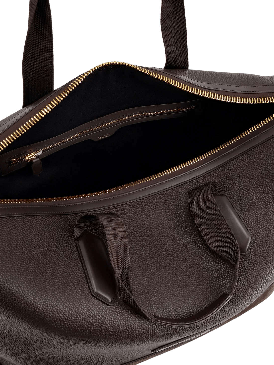 Tom Ford TOM FORD Brown Grain Leather Duffle Bag New Authentic Size ONE SIZE - 4 Thumbnail