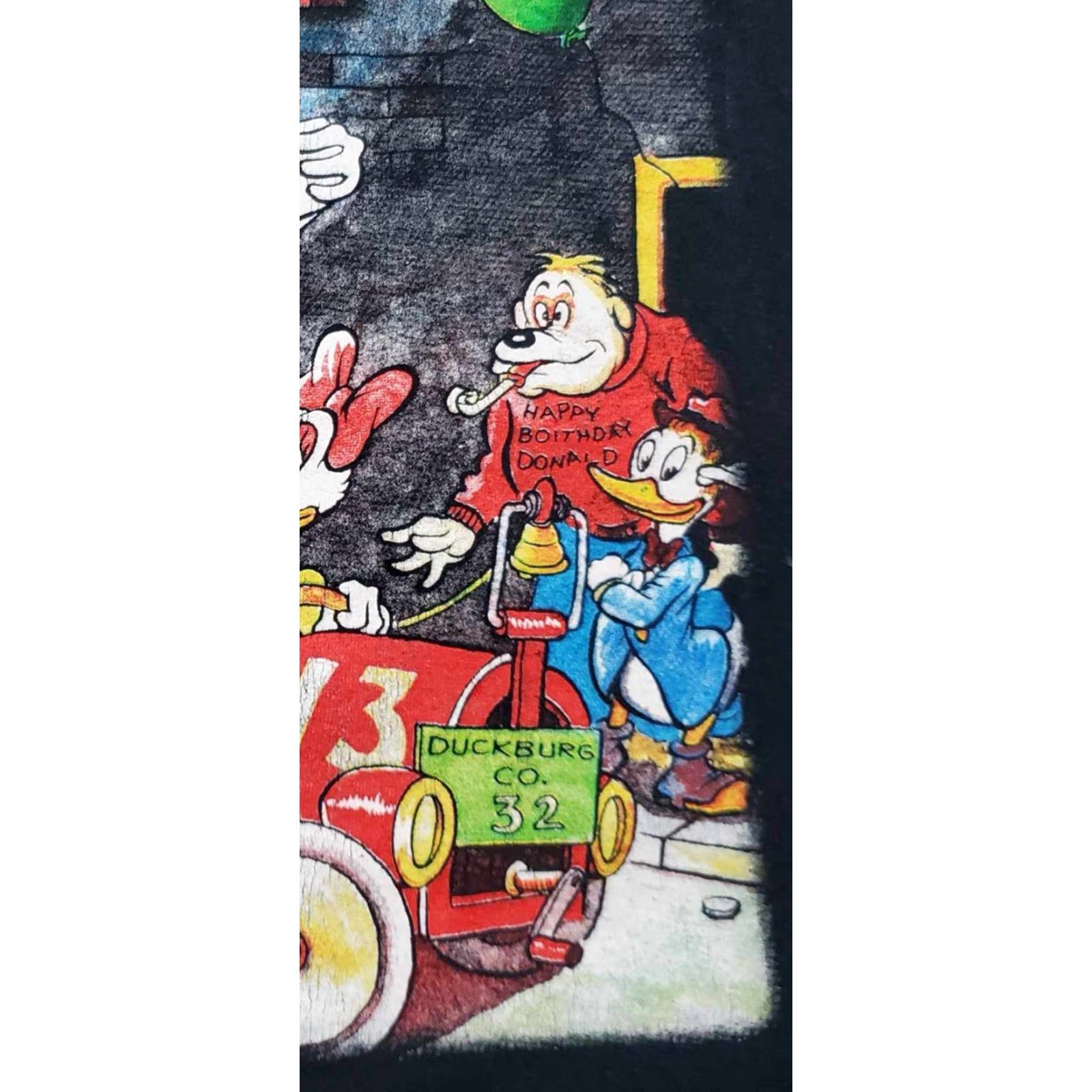 Fruit Of The Loom VINTAGE Comicon T-Shirt Pittsburgh PA 2004 RARE Donald Duck Mens XL Black Size US XL / EU 56 / 4 - 5 Thumbnail